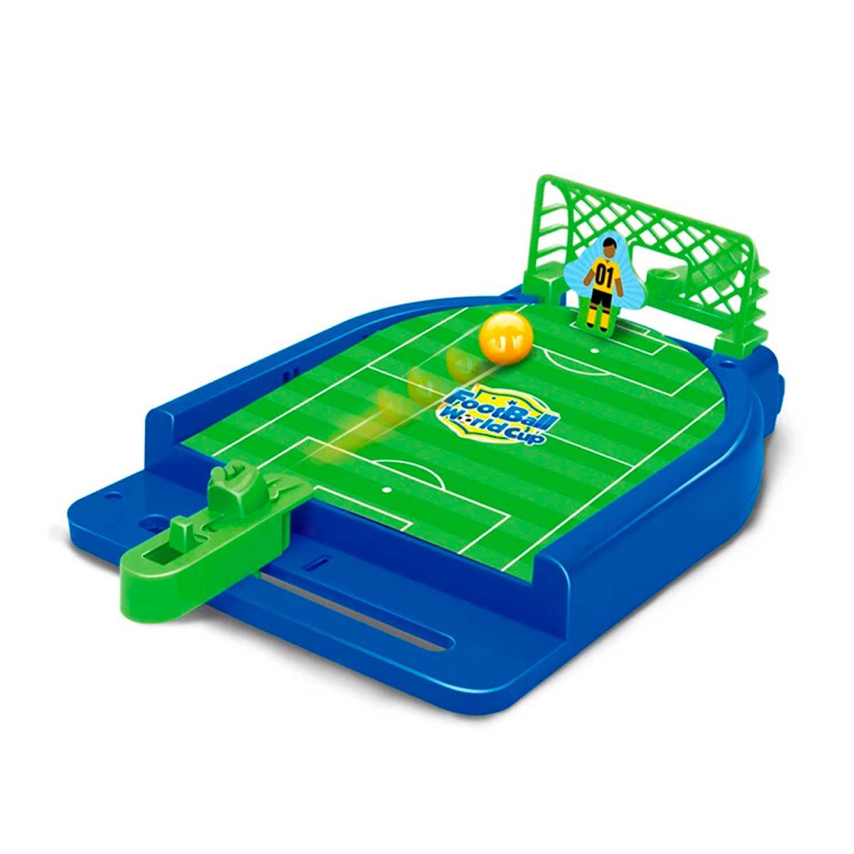 Jogo De Mesa De Futebol De Dois Jogadores Com Lançador De Bola