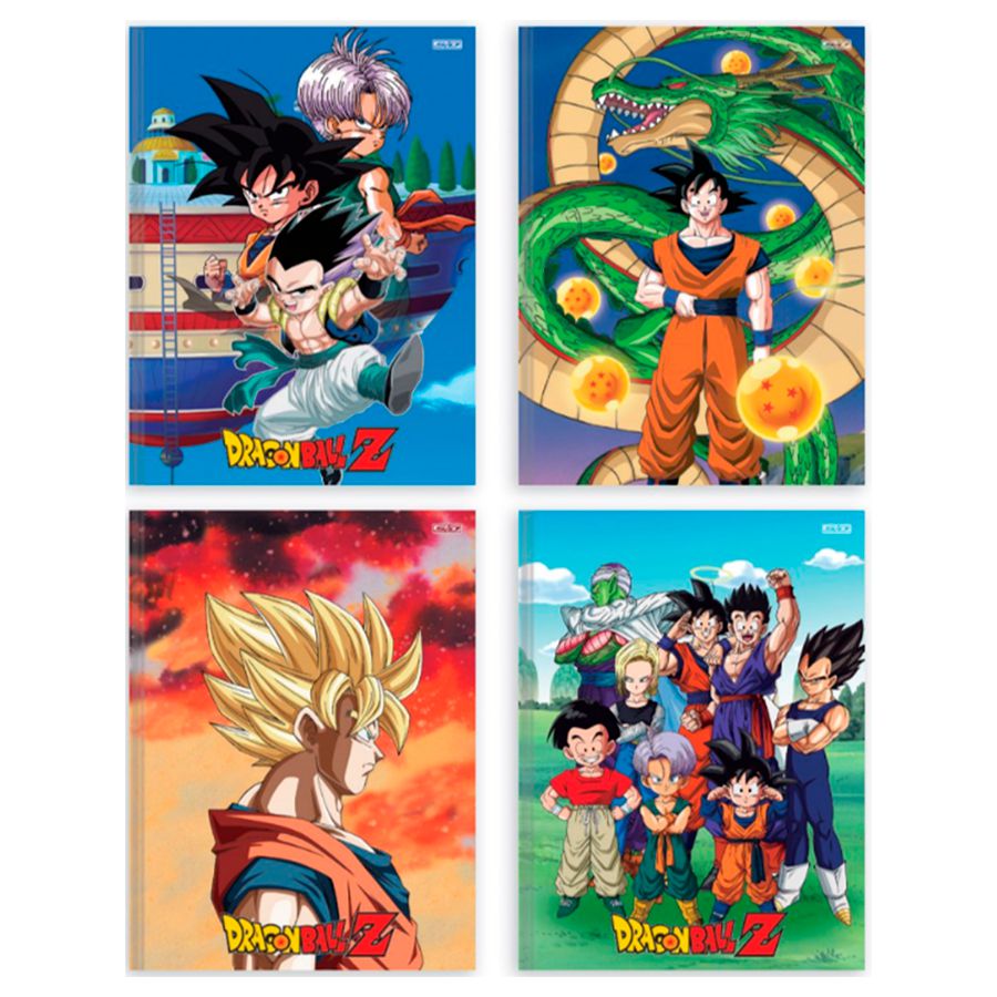 Kit Colorir Caderno desenho Dragon Ball, Lápis e Folha A4 - Macrozão -  Caderno de Desenho - Magazine Luiza