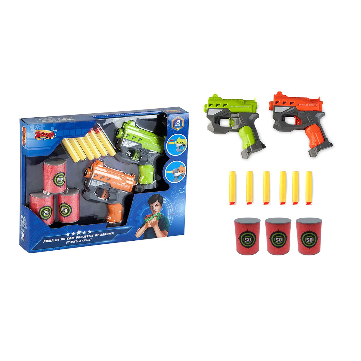 Arma de Brinquedo Air Gun - Zoop Toys