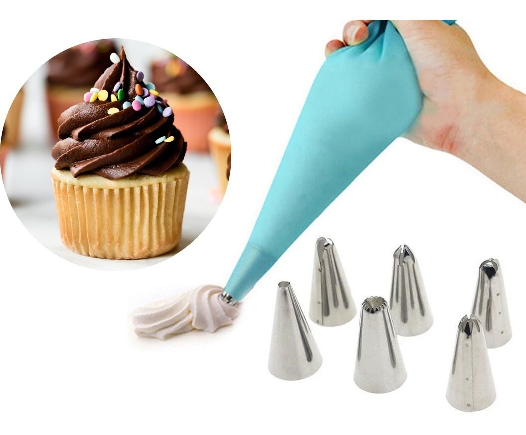 Kit 6 Bicos De Confeitar Scrap Cake Brasil + Brinde Nfe em Promoção na  Americanas