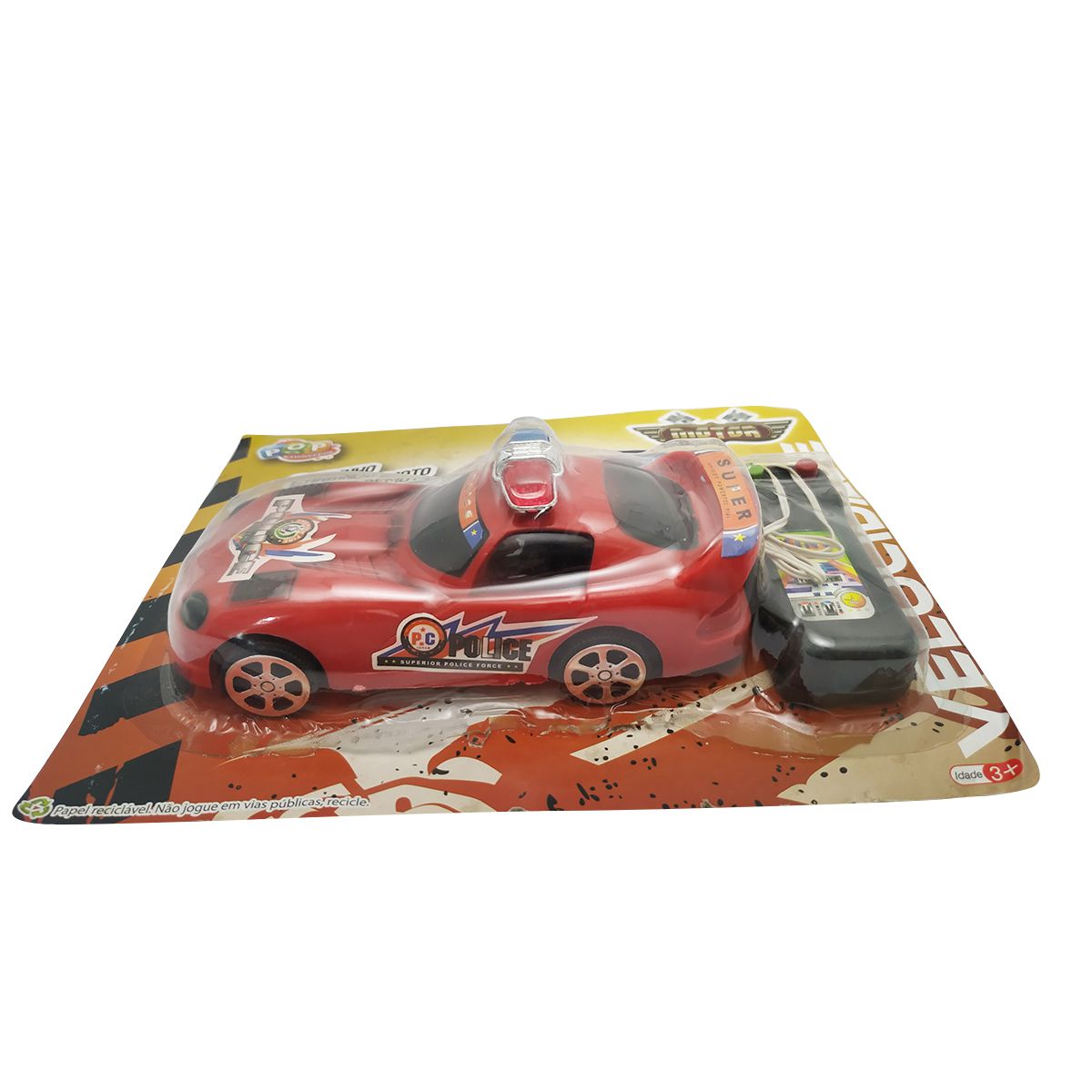 Carrinho De Controle Remoto Infantil De Brinquedo Vermelho