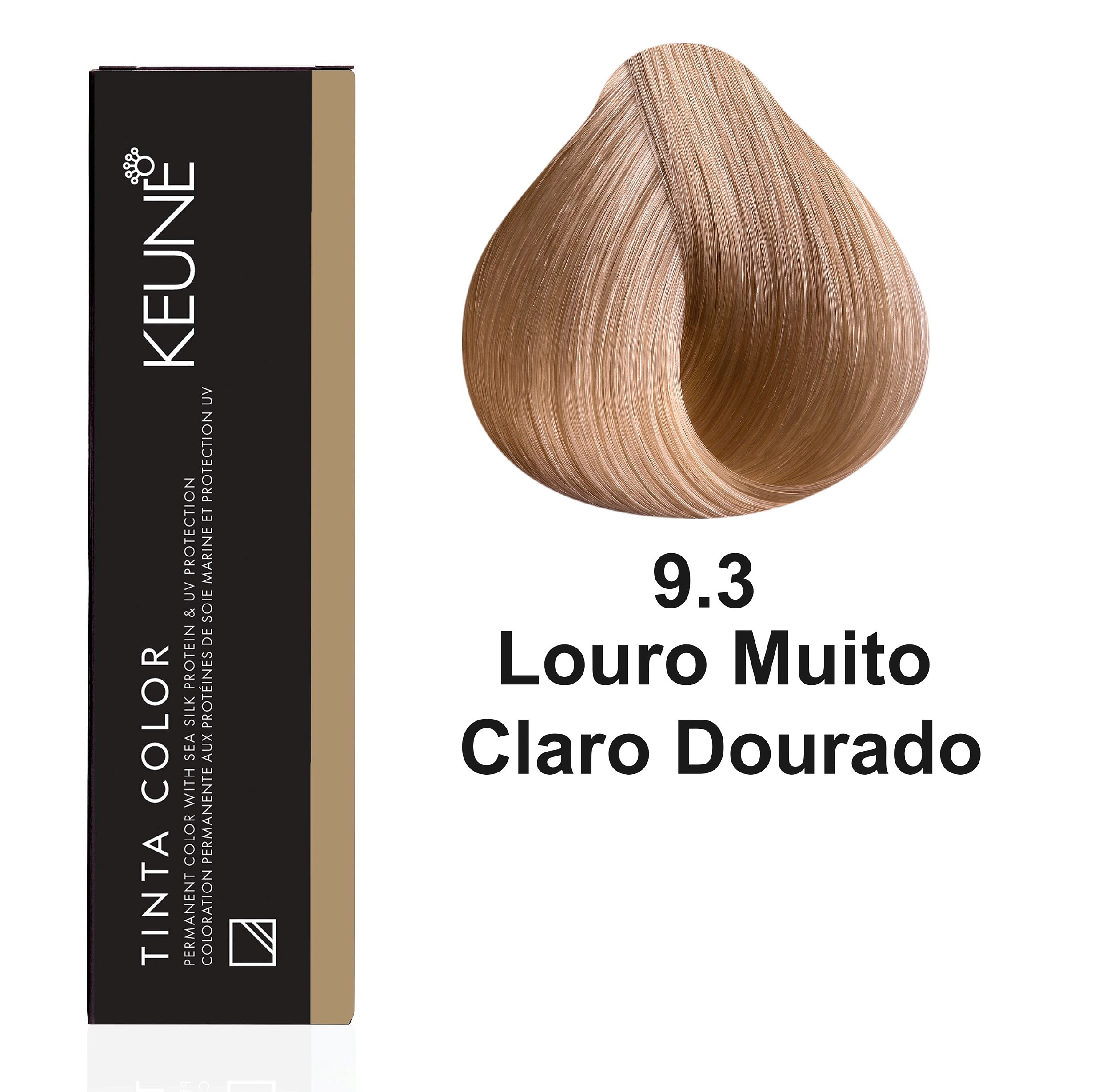 Keune Tinta Color 9.3 Louro Muito Claro Dourado + Developer 30vol ...