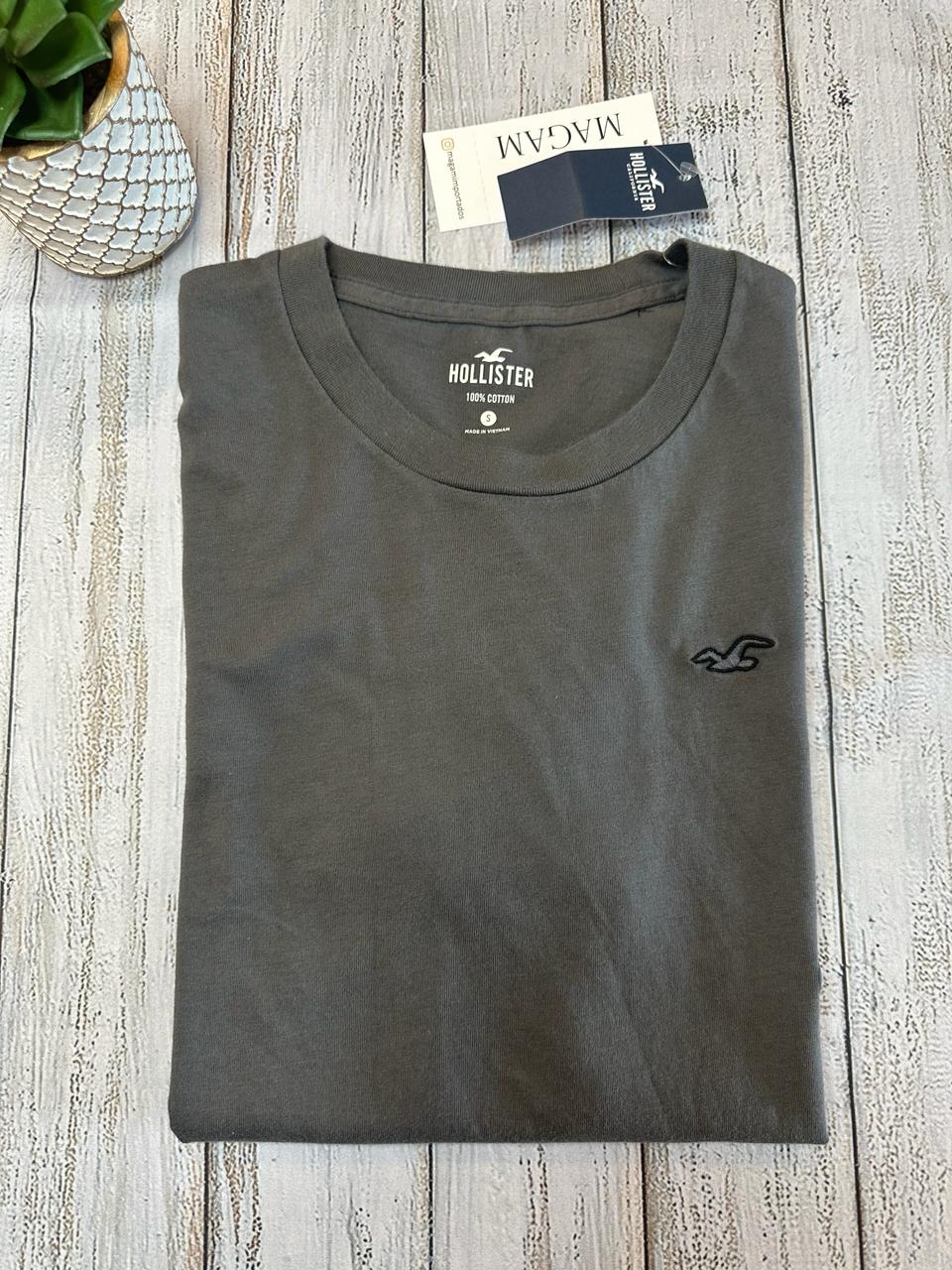 Camiseta basica hollister hotsell