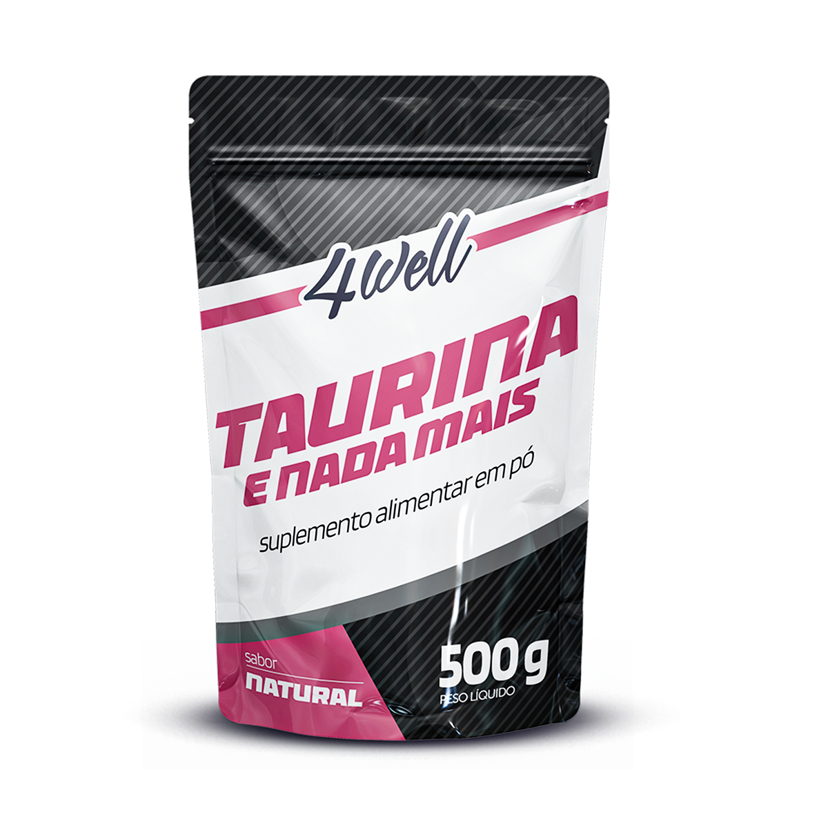 Taurina de 500g a 1Kg - 4Well - É pratico sentir-se bem!