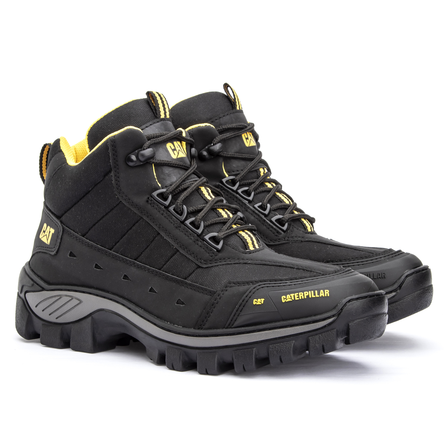 Bota Caterpillar Masculino De Couro Legitimo Nobuck (720) - Alfredo Store