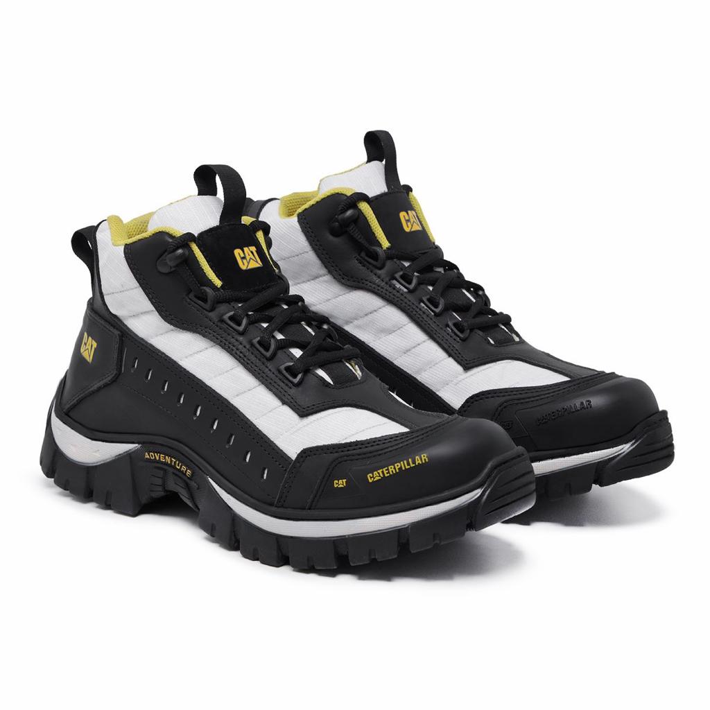 Coturno Bota Caterpillar California Couro Palmilha Gel Promoção