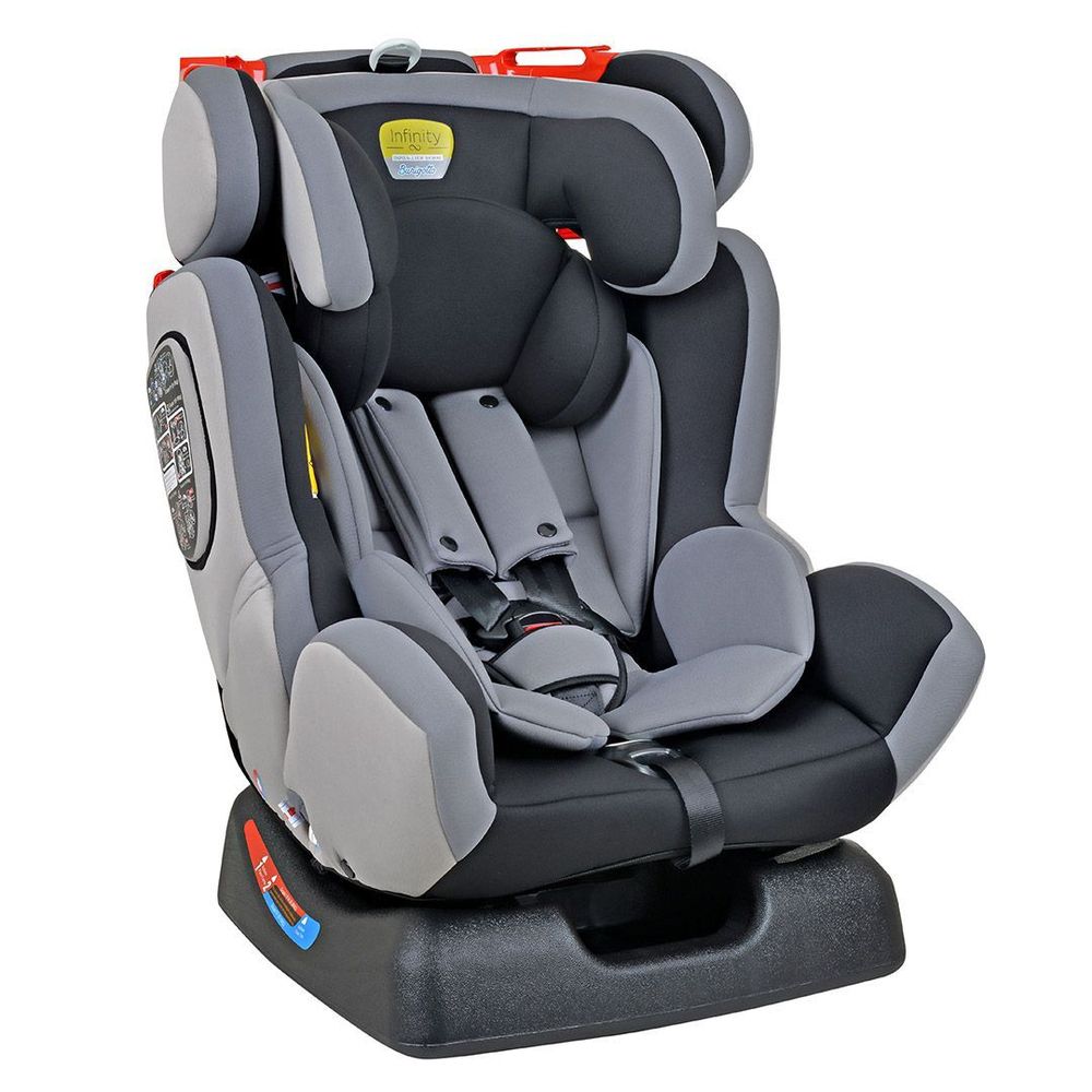 Cadeira Cadeirinha para Auto Carro Bebe Reclinável 3 Posições Shift Gray -  Burigotto