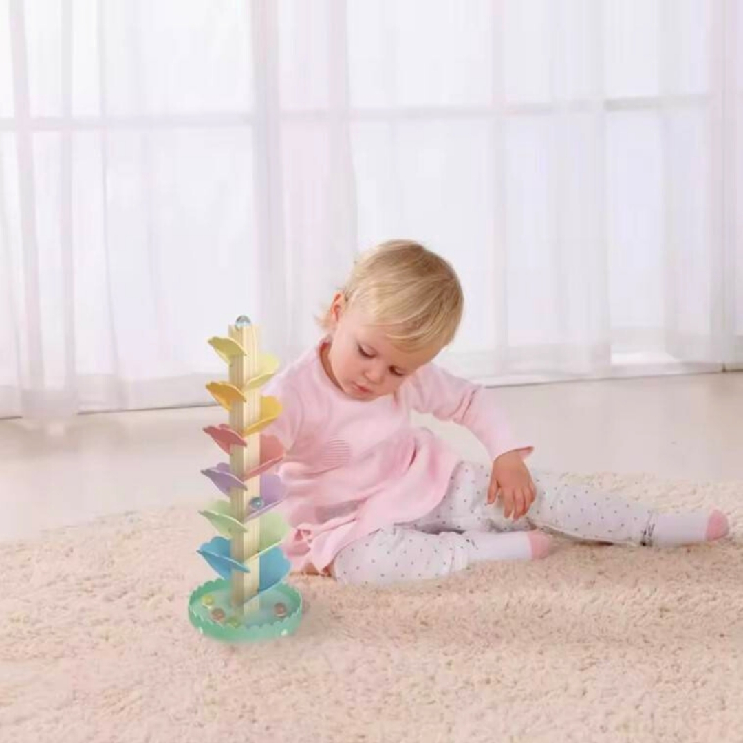 Pista de Bolinha Árvore - Brinquedo Educativo Tooky Toys - Ioiô de Pano ...