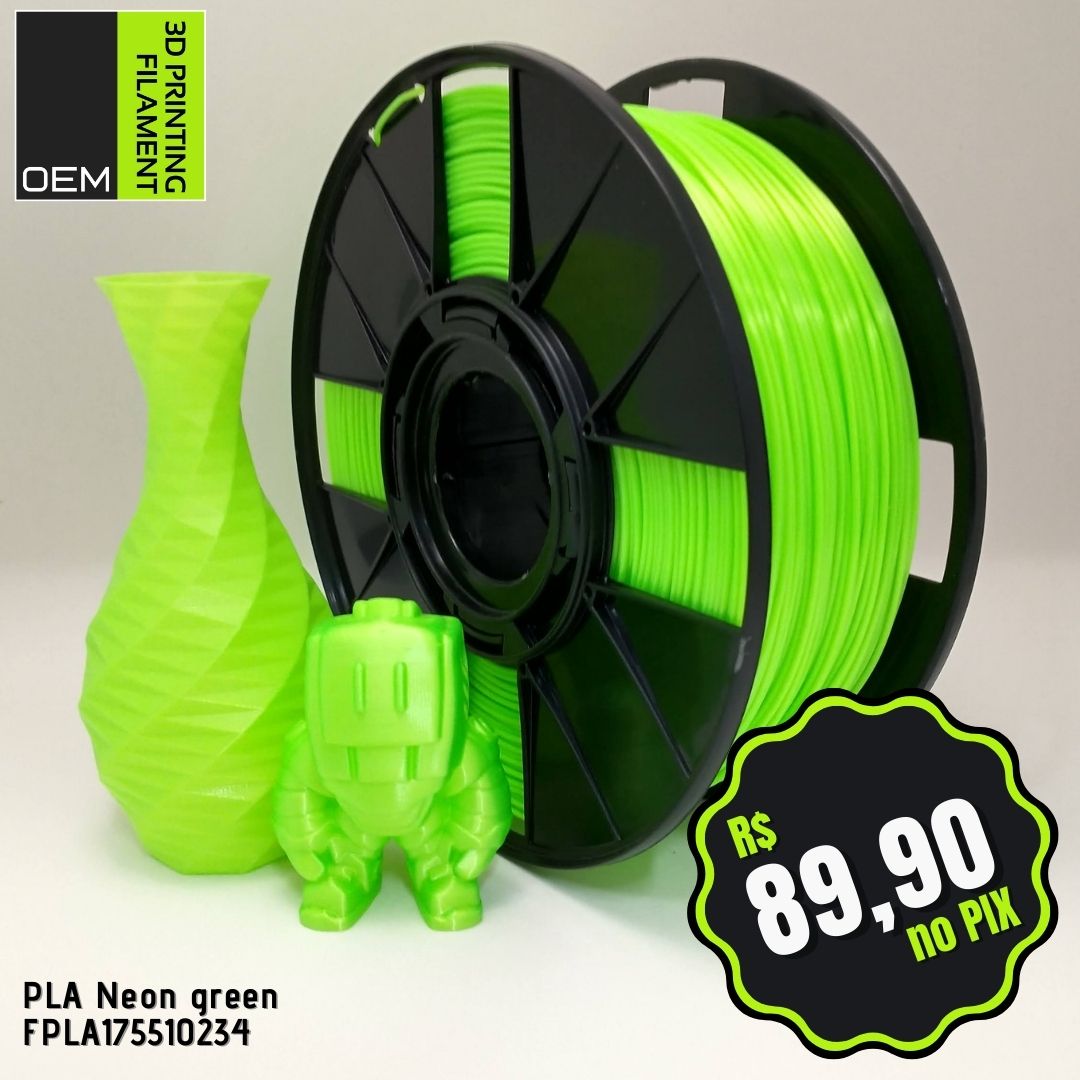 Filamento Verde Lime PLA