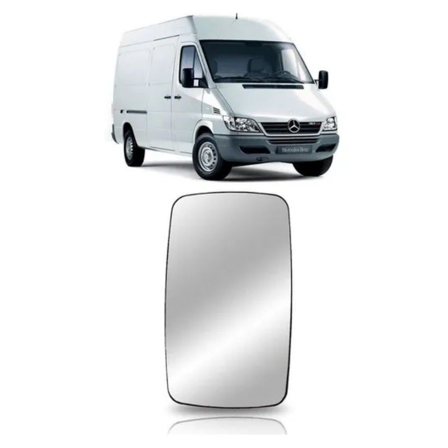 Lente Espelho Retrovisor Lado Direito Mercedes Sprinter A Distribuidora De Auto Pe As