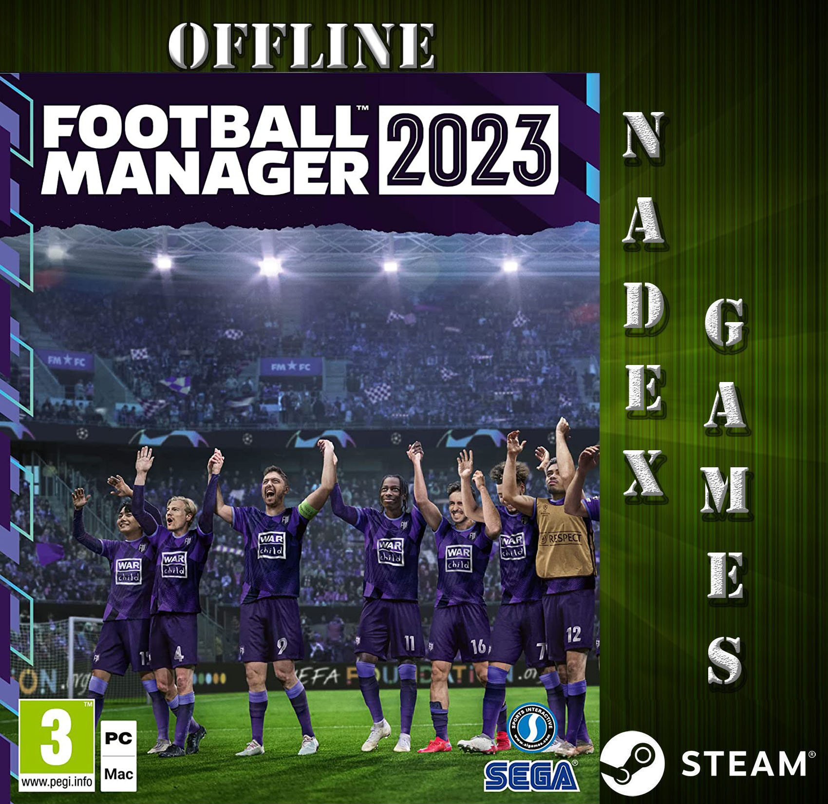 Football Manager 2024 Pc Steam Offline + Editor In-Game - Loja