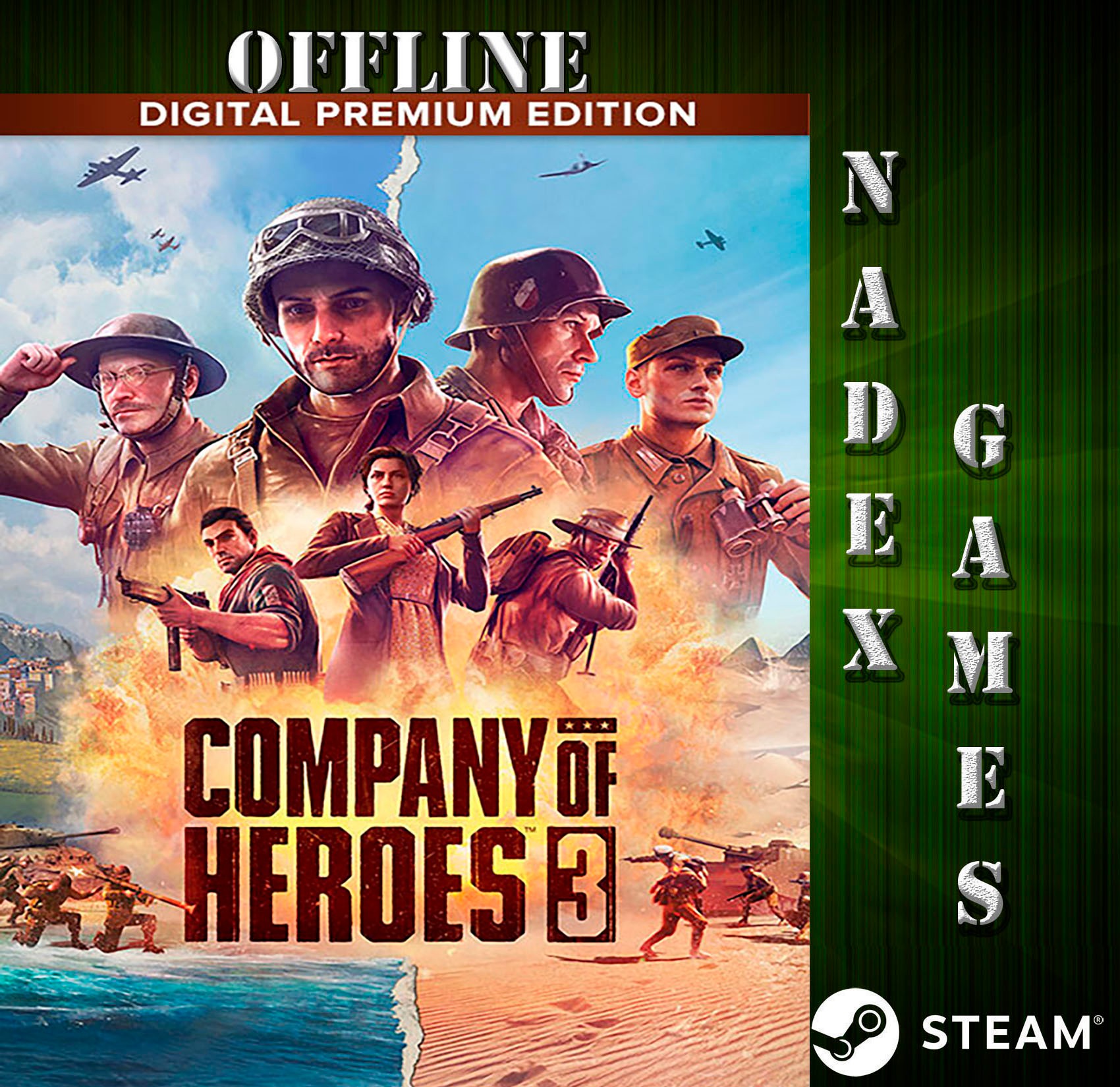 Company of Heroes 3 no Steam