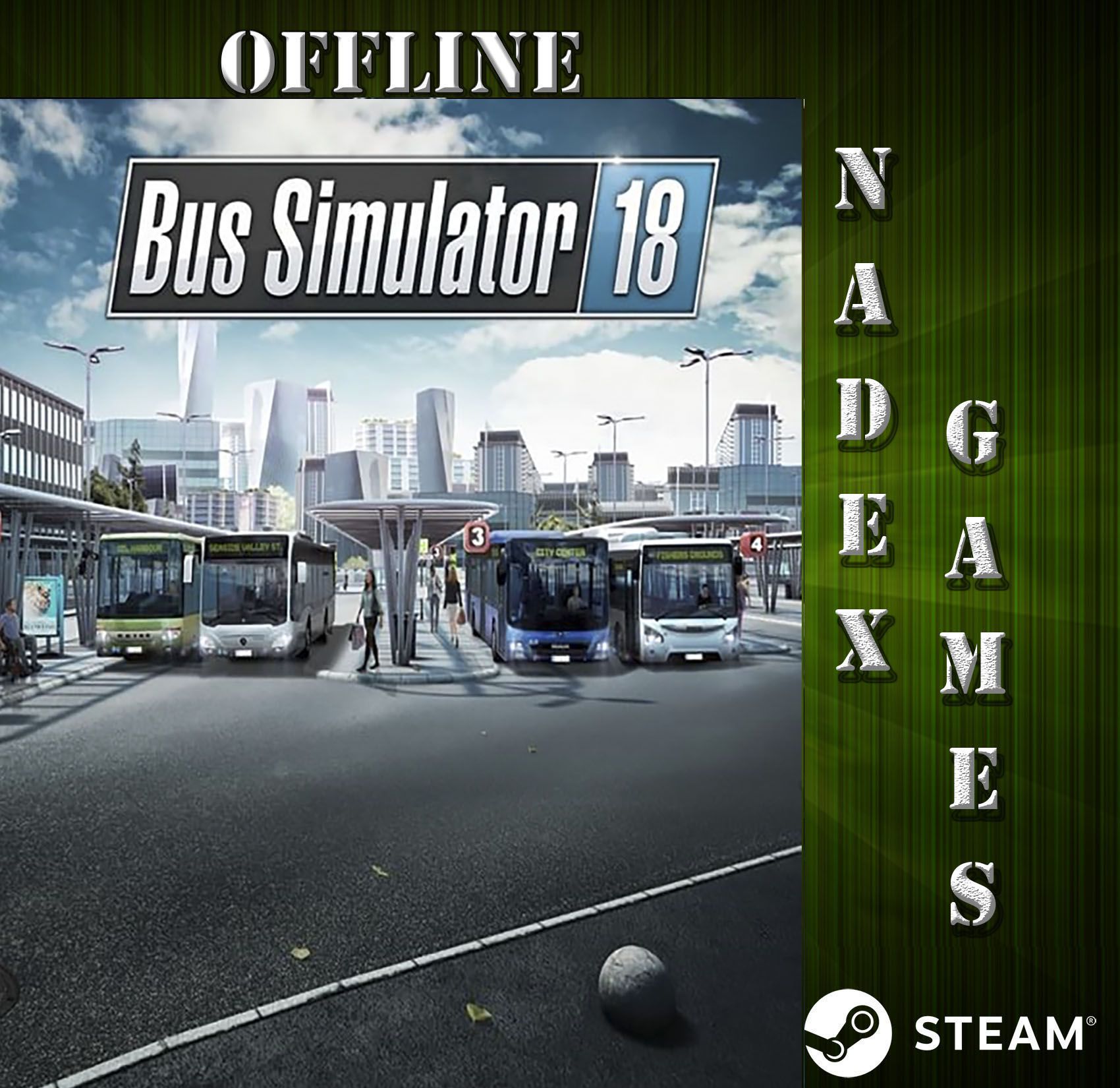 Bus Simulator 18 no Steam