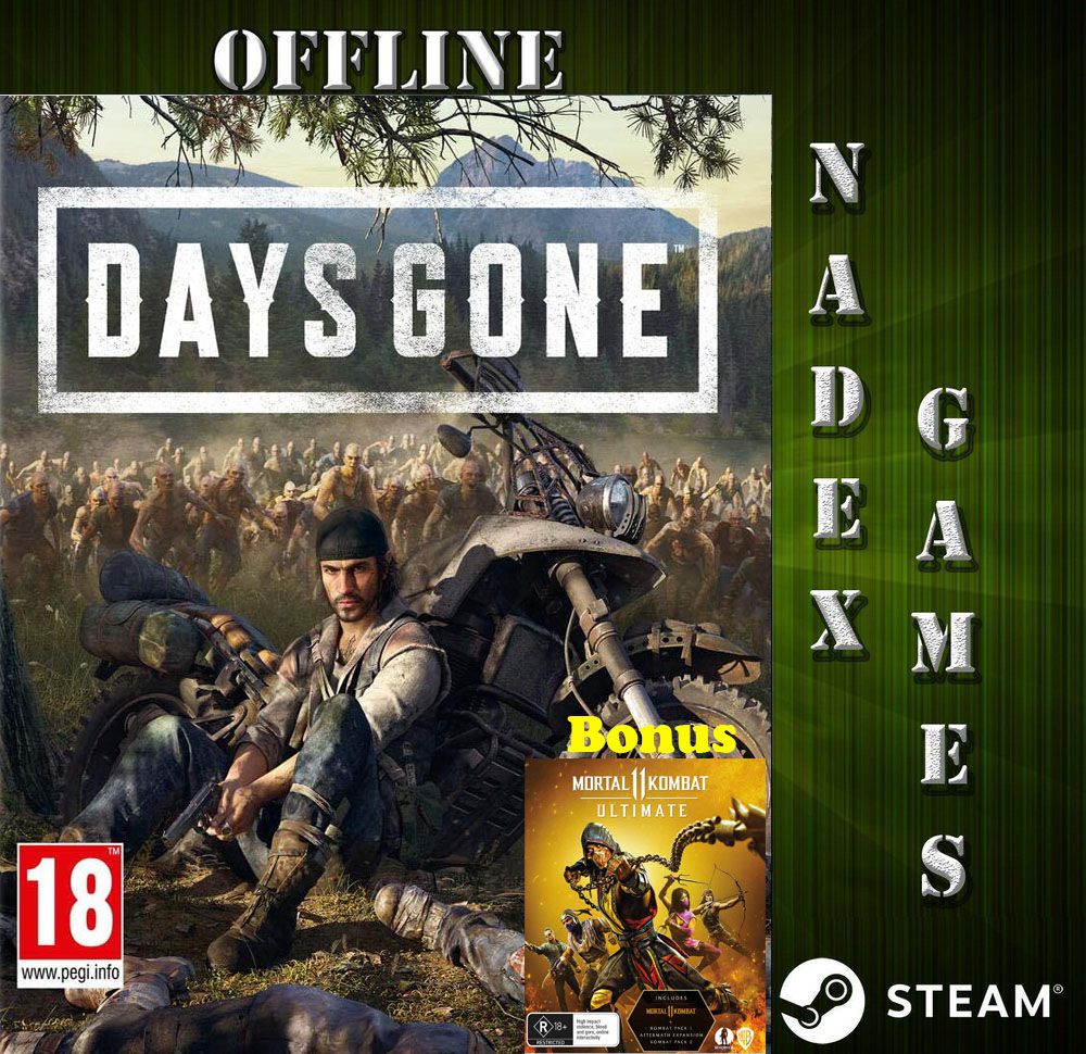 Days Gone Pc Steam Offline - Modo Campanha - Loja DrexGames - A sua Loja De  Games