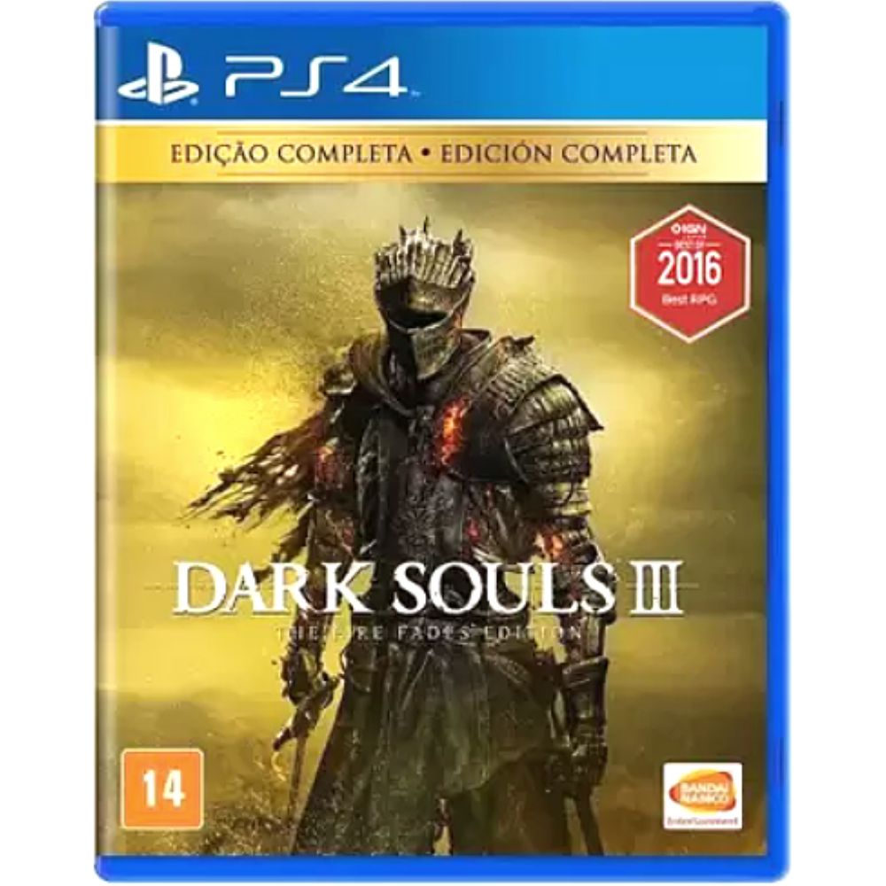 Jogo Dark Souls 3 The Fire Fades Edition Ps4 - lojaHorizonGames