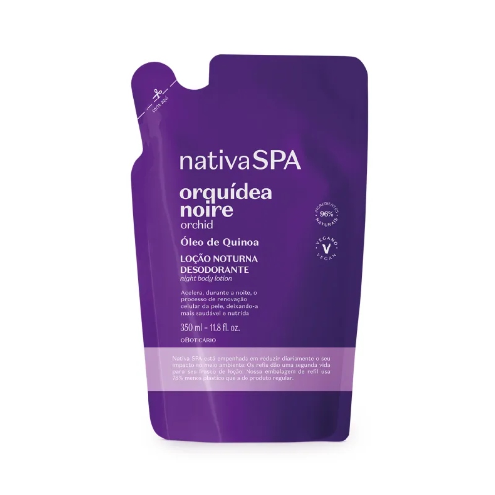 Refil Loção Corporal Nativa SPA Orquídea Noire 350ml | Gabrielarie -  Gabrielarie | Aproveite a nossa Semana do Consumidor 2023