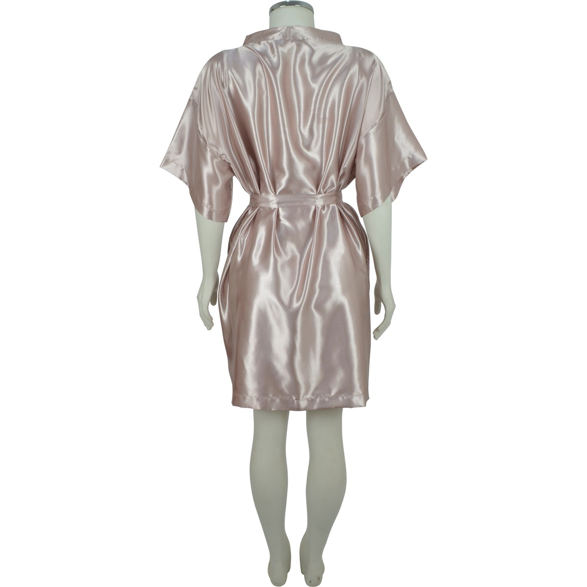 Pentale Robe De Cetim Feminino Noiva / Salão de Beleza / Casamento / Formatura ...