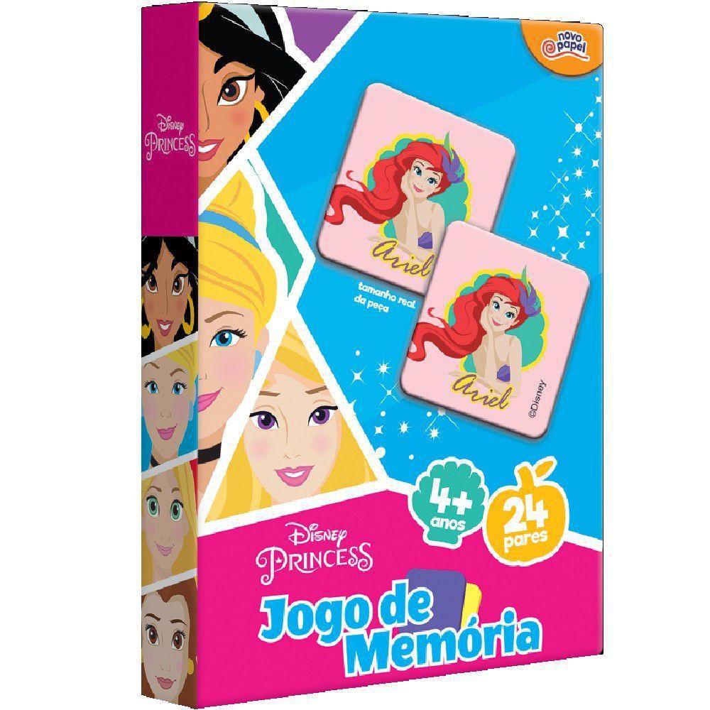 Jogo da Memória 24 Peças Princesas Toyster