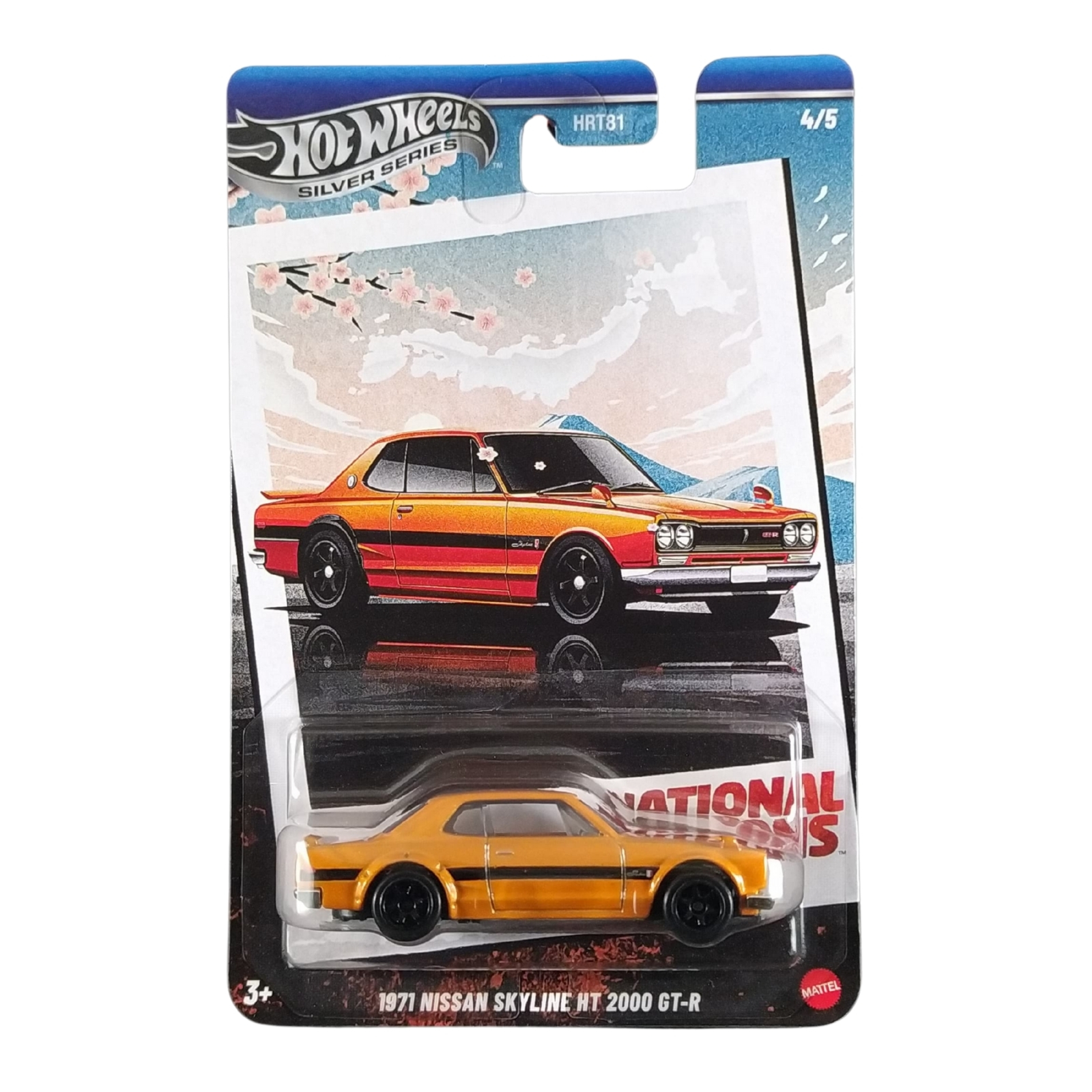 Hot Wheels Silver Series National Icons Set c/ 05 HRT81 - Colibri