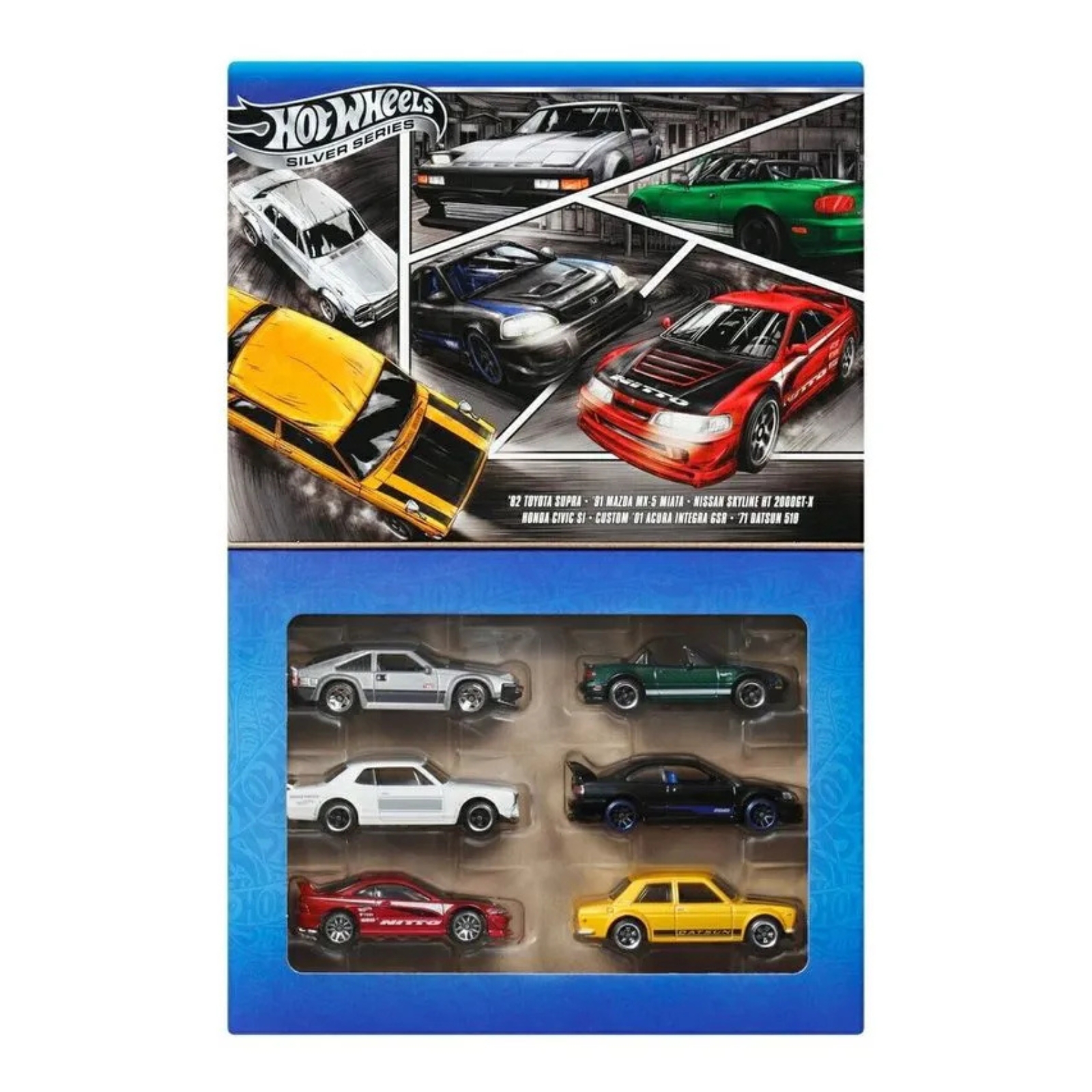 Hot Wheels Silver Series Streets of Japan c/ 06 JBY77 - Colibri