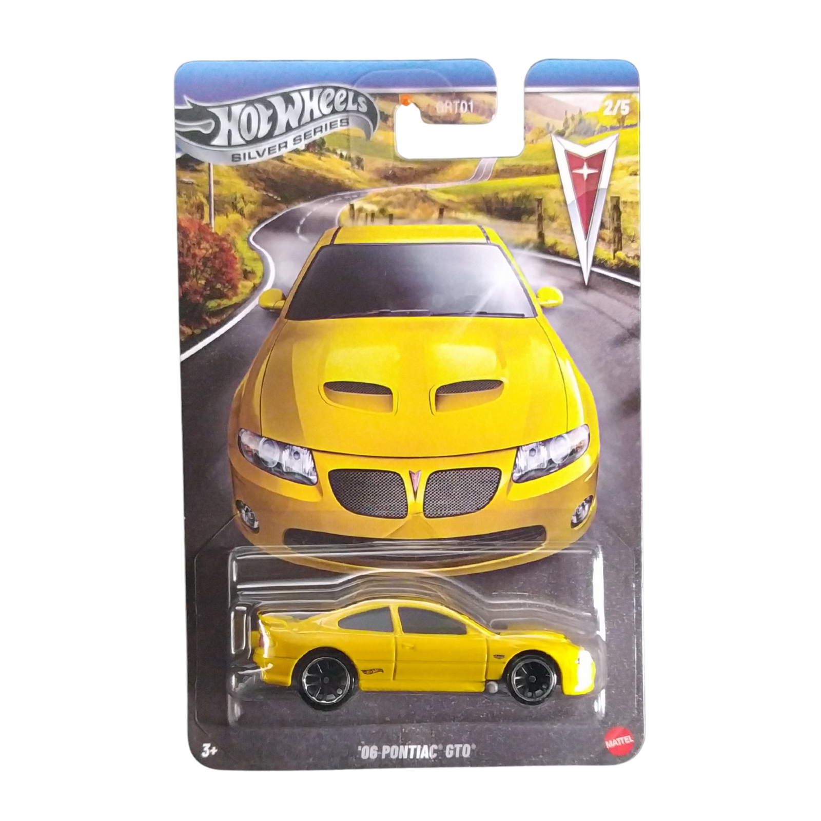Hot Wheels Silver Series Pontiac Set c/ 05 GRT01 - Colibri Toys