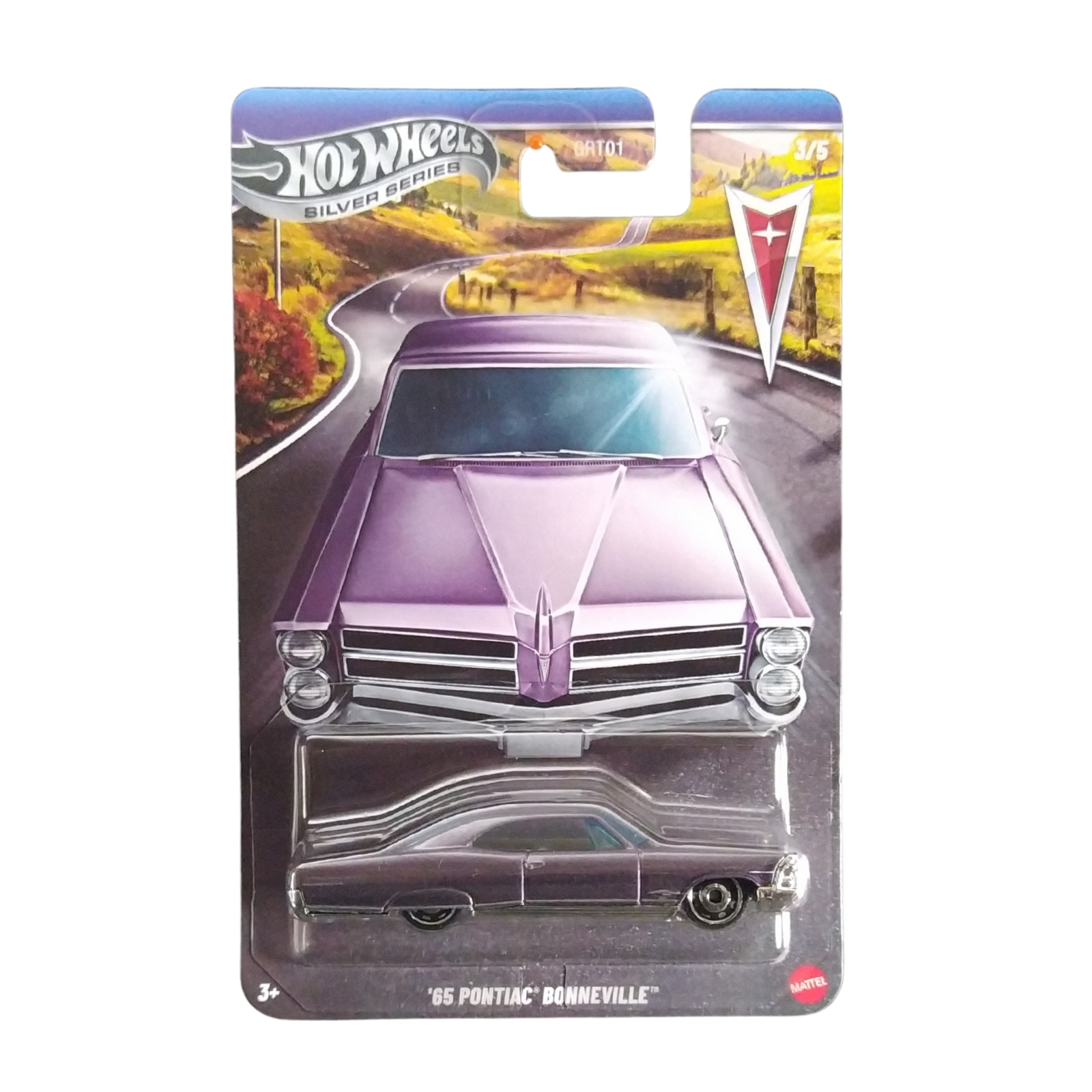 Hot Wheels Silver Series Pontiac Set c/ 05 GRT01 - Colibri Toys