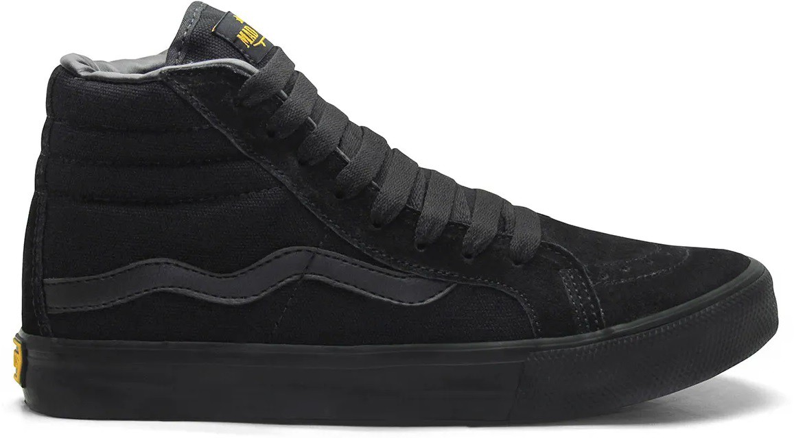 Tênis Mad Rats Hi Top Cano Alto Preto Vermelho