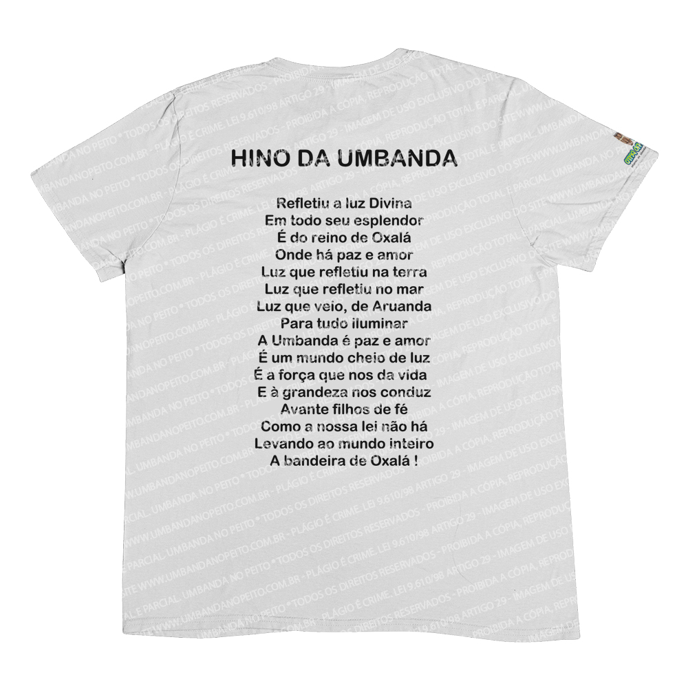 Camiseta Umbanda é Caridade Umbanda No Peito 1480