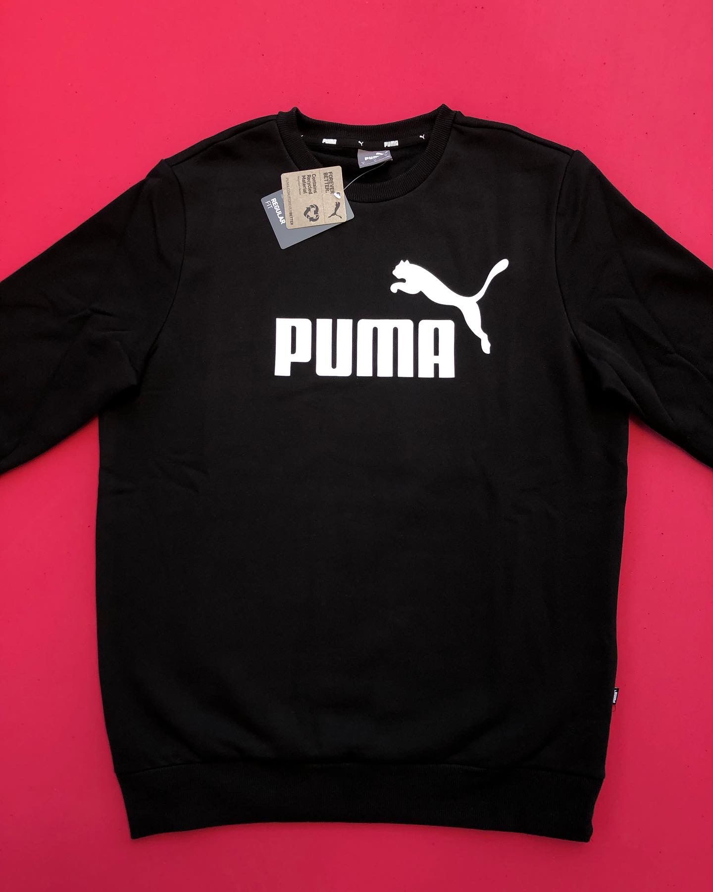 Blusa Puma Logo Preta Masculina - GNB Store