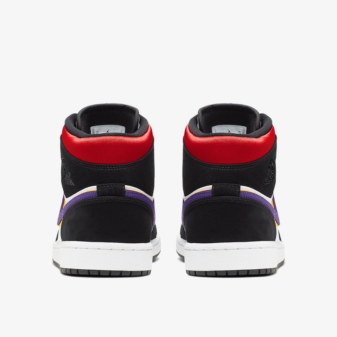 Tênis Air Jordan 1 Mid Lakers Top 3 - 852542-005 - Sportline Store