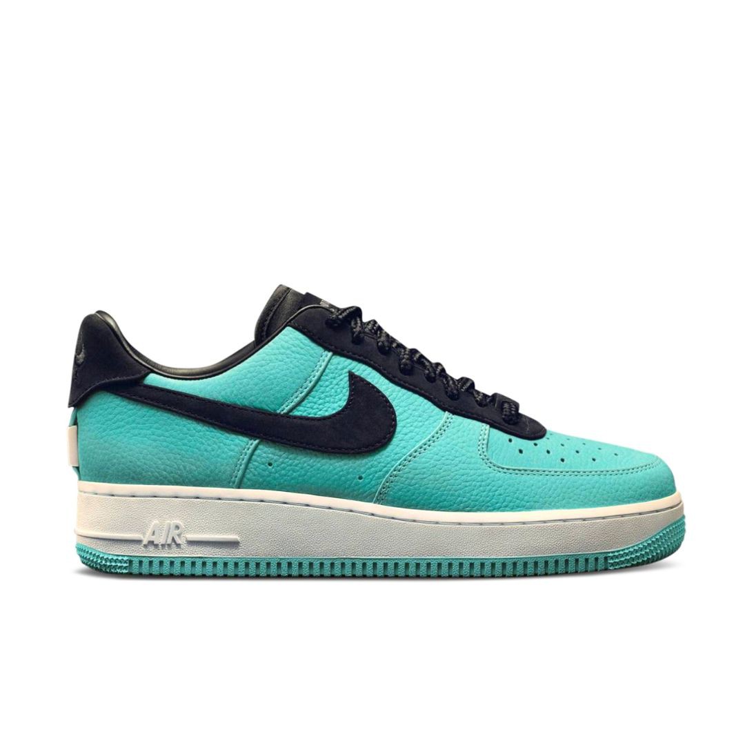 NIKETravis Scott Tiffany air forceまる Tênis Nike Air Force 1 Low Tiffany & Co. 1837 (Friends and Family