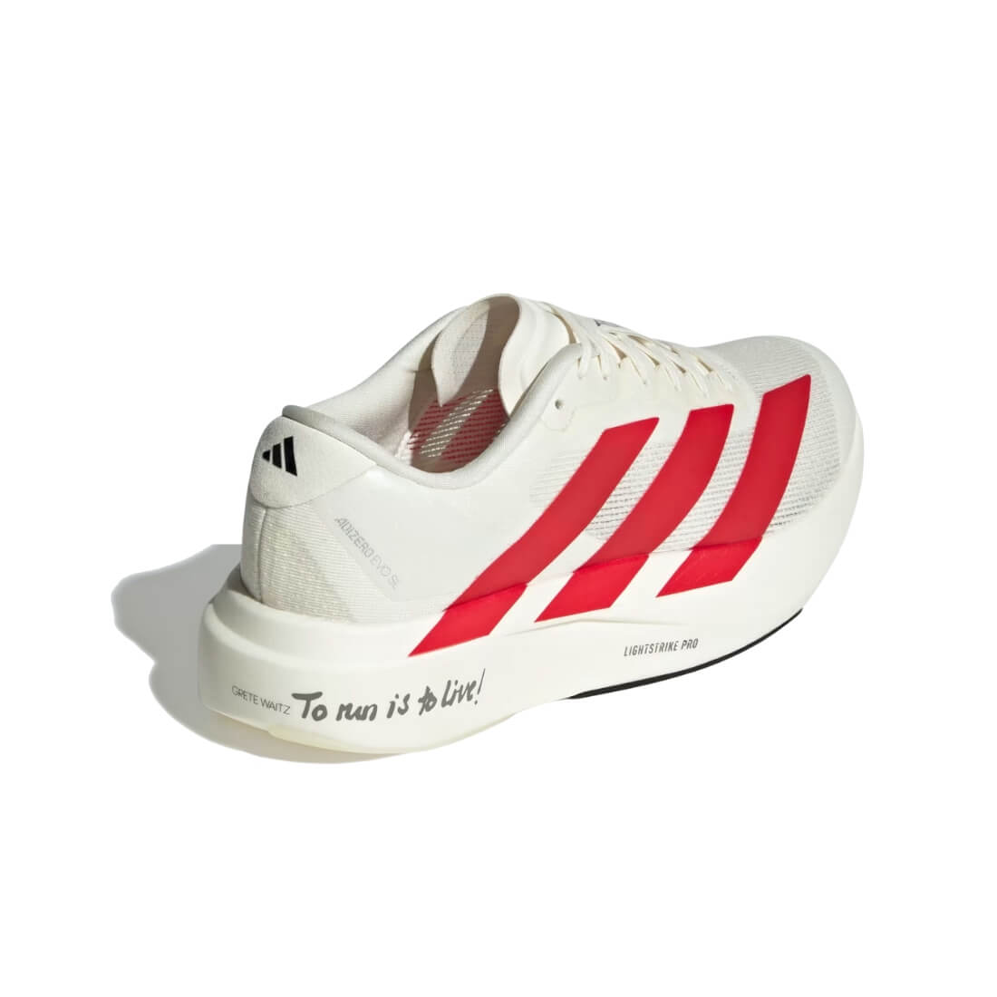 Tênis Adidas Adizero Evo SL White Red - JS1182 - Sportline Store