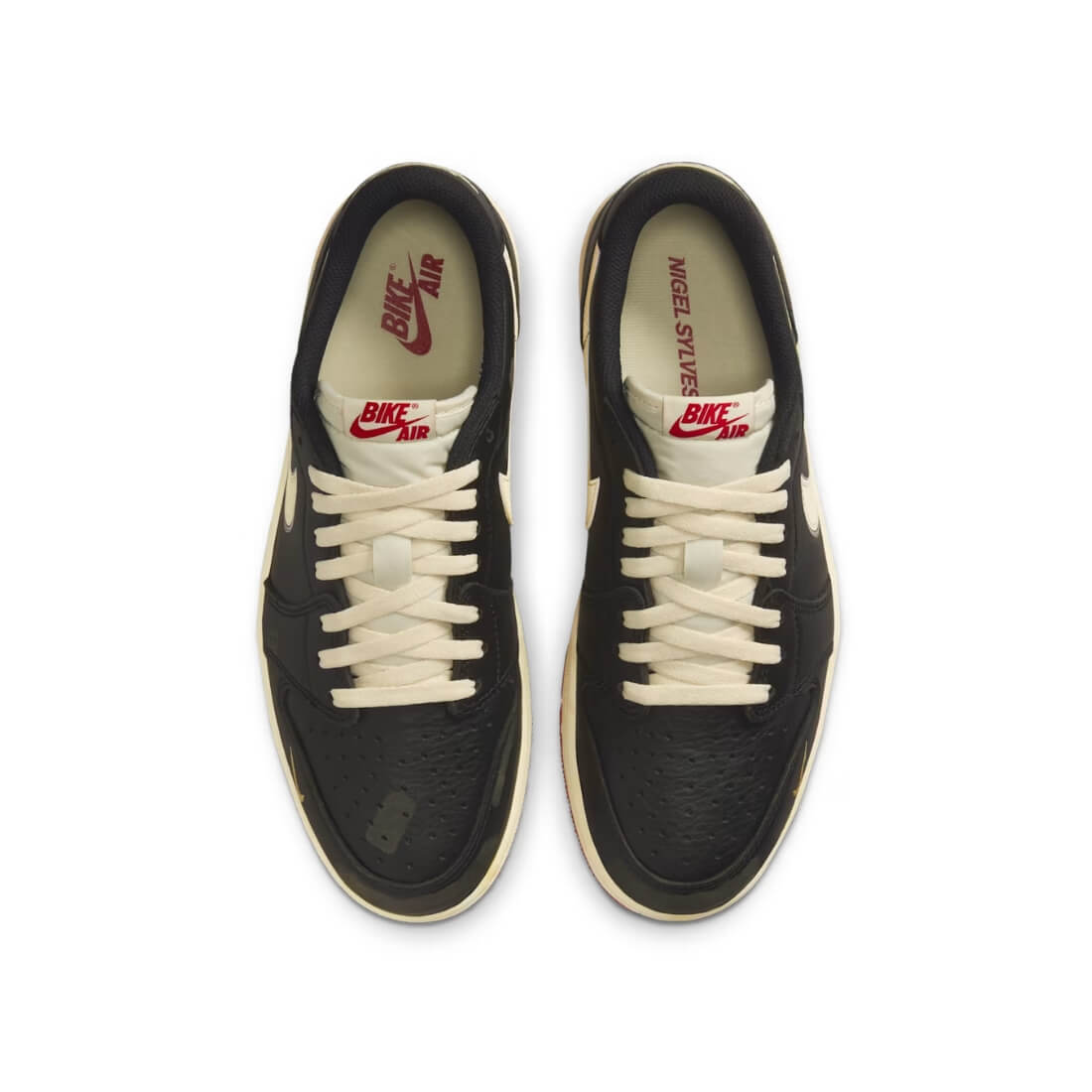 Nigel Sylvester × Nike Air Jordan 1 Nigel Sylvester Air Jordan 1 Low OG Nitro IB8958-001 | Hypebeast