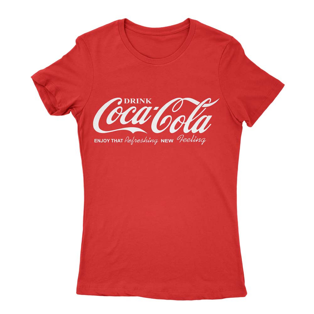 Camiseta Feminina Coca-Cola - Shop Gamer - Seu mundo gamer!