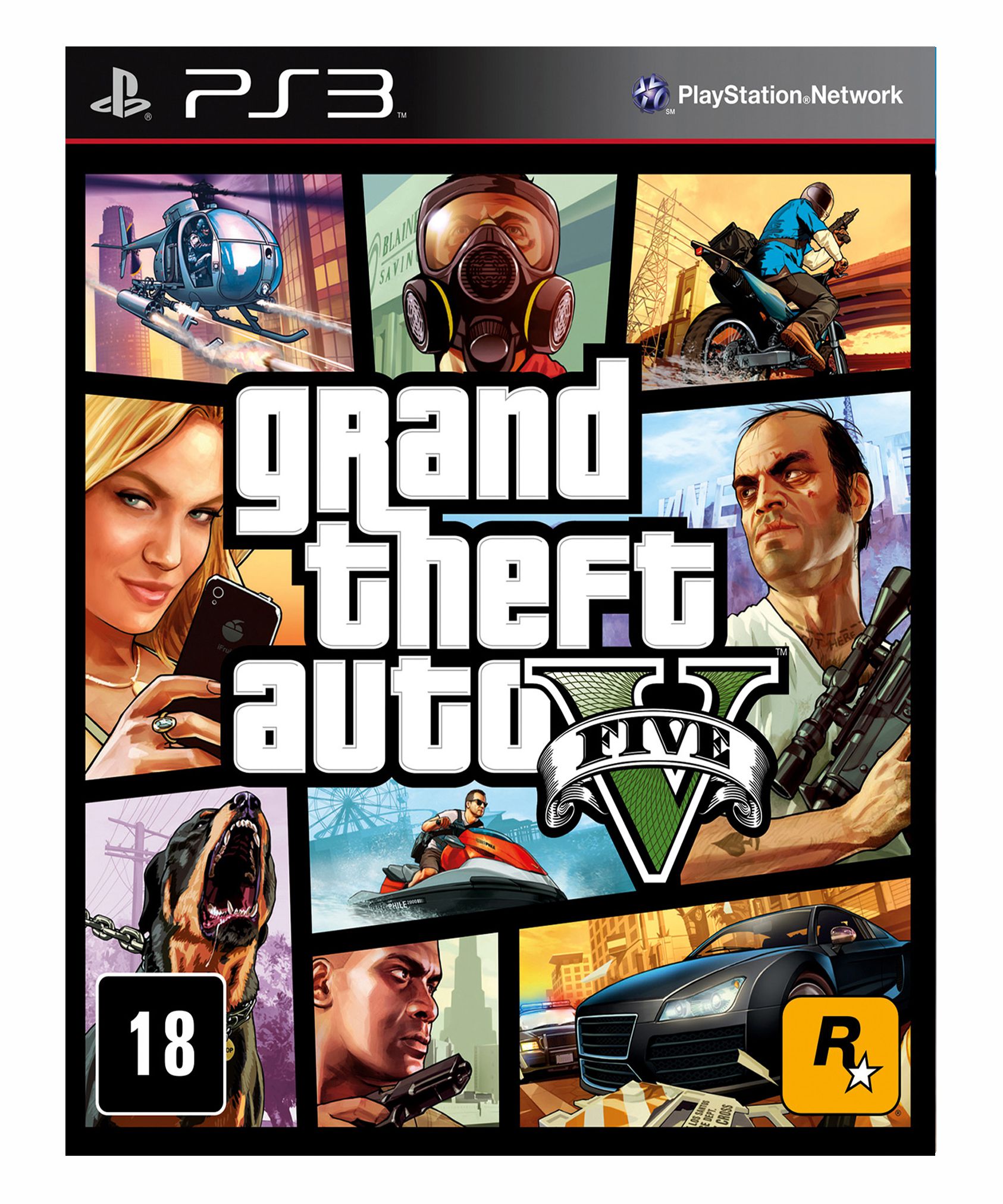 Grand Theft Auto V Gta 5 - Ps3 Psn Mídia Digital - MSQ Games