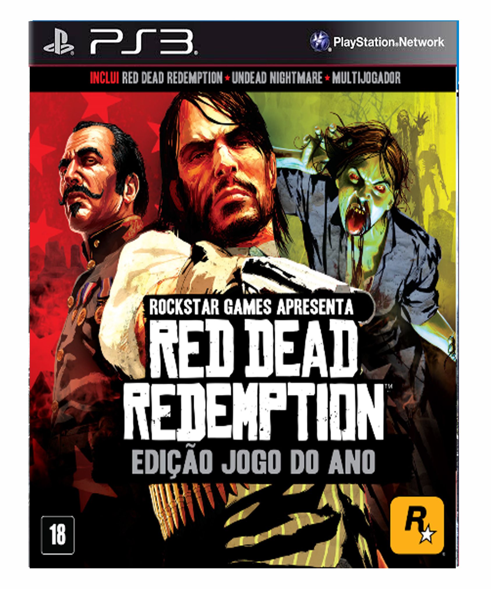 Red Dead Redemption and Undead Nightmare Collection Jogos Ps3 PSN Digital Playstation  3