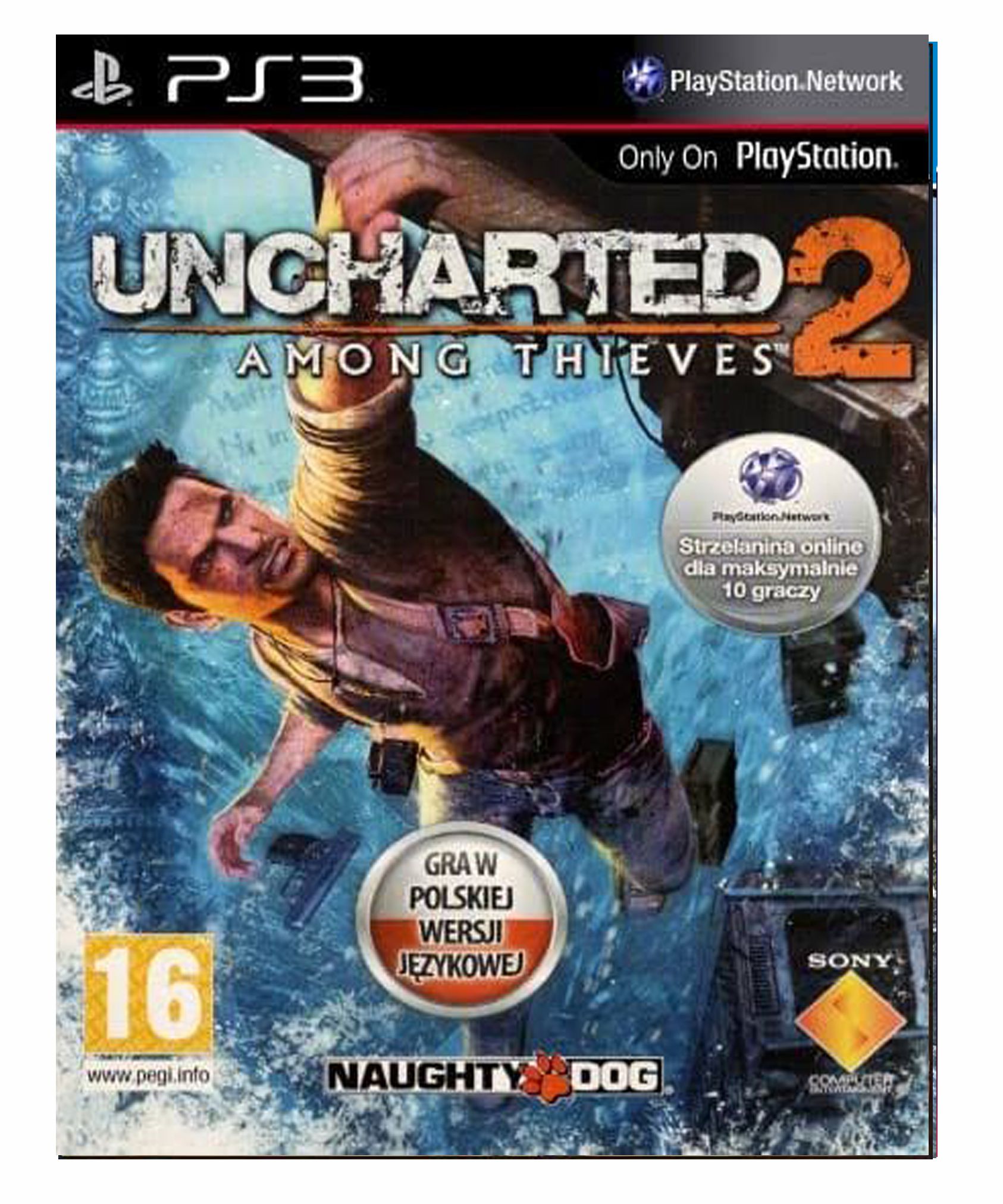 Jogo Ps3 Uncharted 2 Among Thieves Mídia