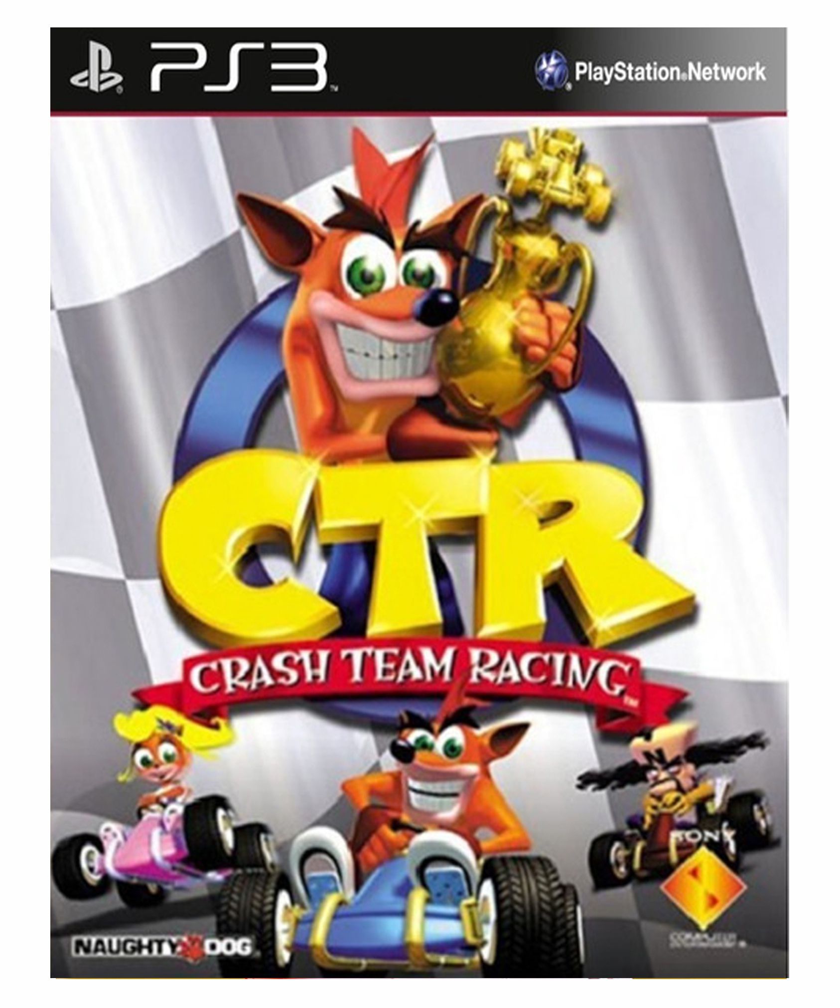 Crash team racing-PS3 midia digital - MSQ Games