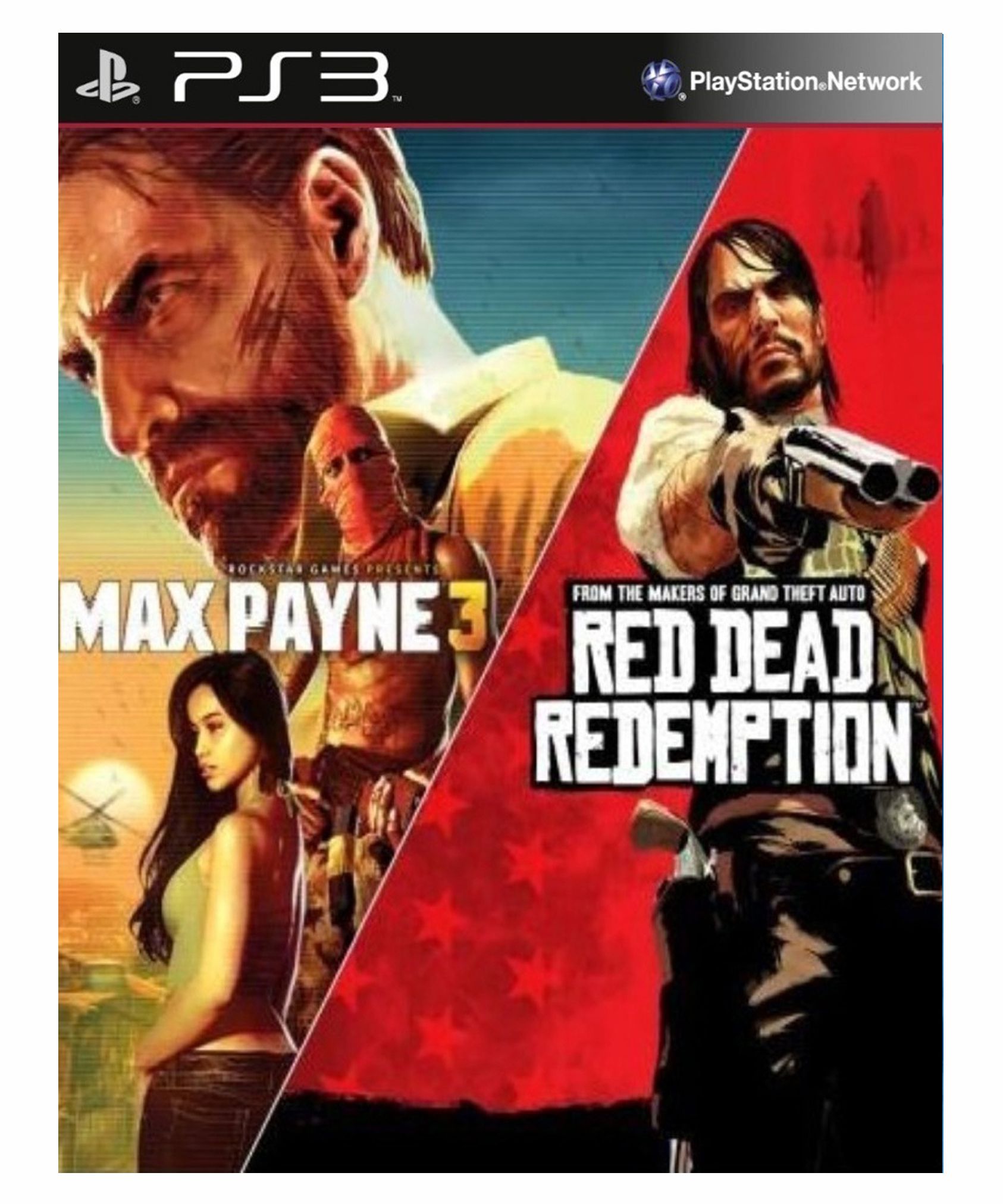 Pacote Max Payne Complete Edition 3 and Red Dead- ps3 psn midia digital -  MSQ Games