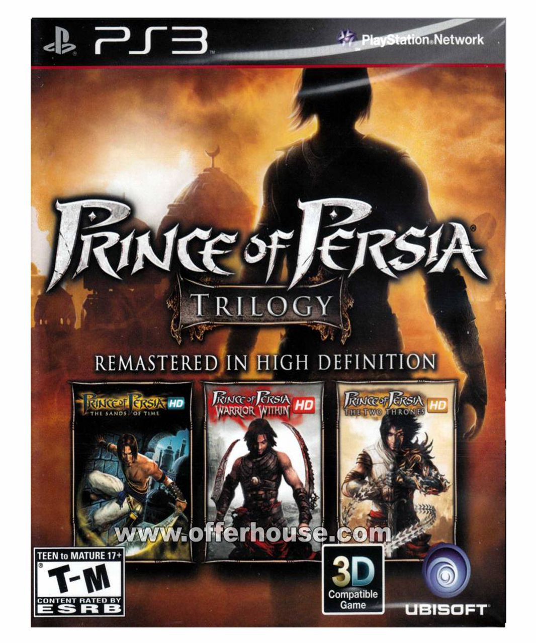 Prince of Persia Classic Trilogy HD Ps3 Mídia Digital - MSQ Games