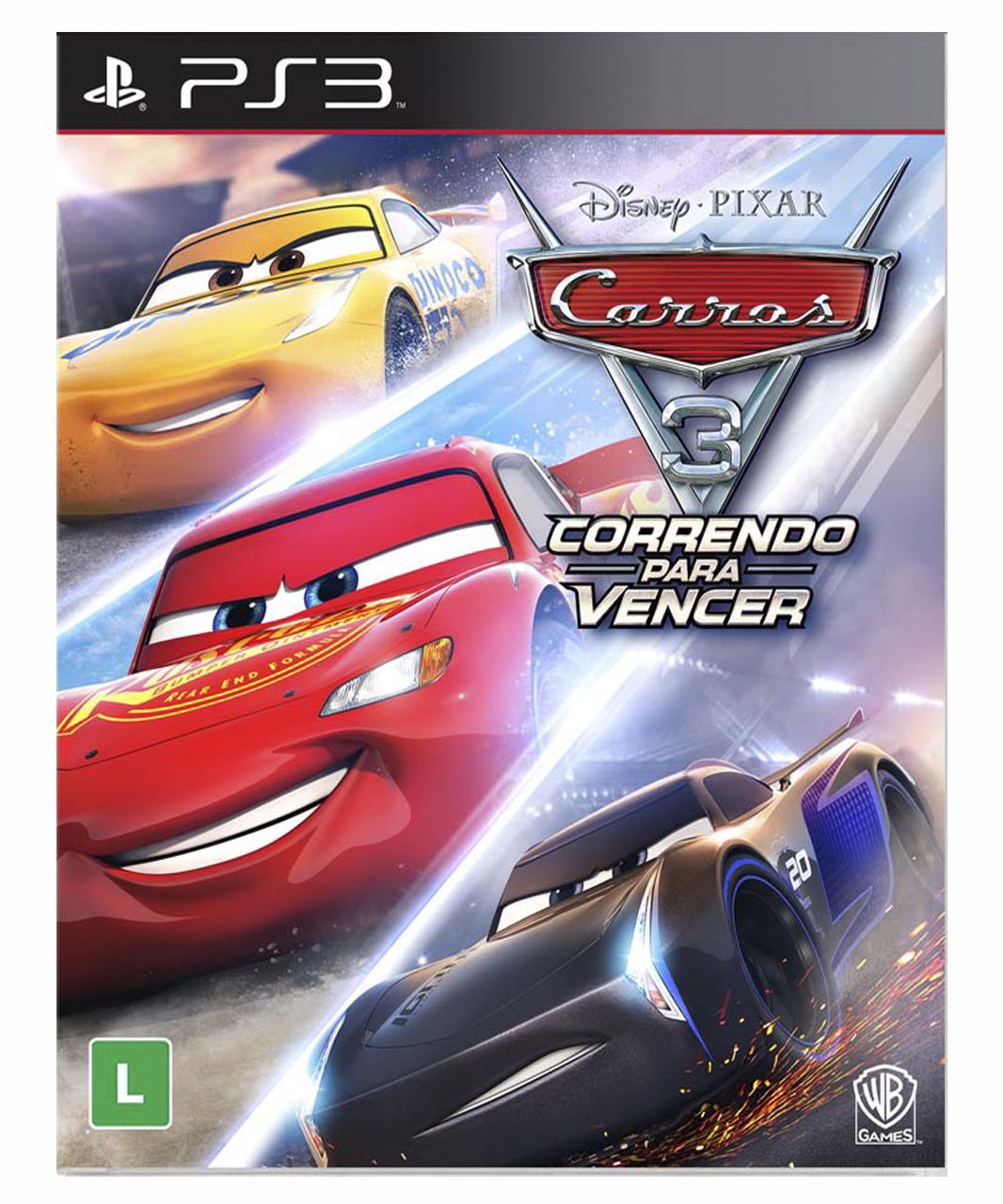 PS3 - Carros 3 (Dublado) - Jogo Original Playstation 3