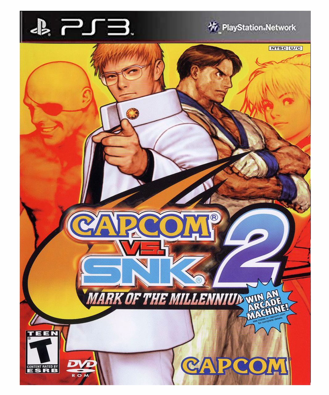 Capcom vs SNK 2 Mark of the Millennium 2001 (Clássico PS2 ) Ps3