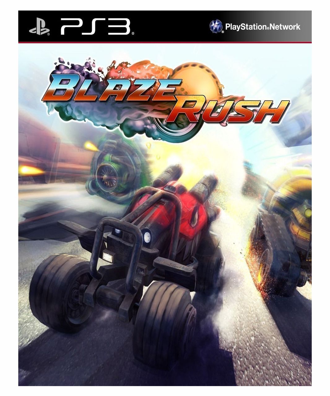 BlazeRush Ps3 Psn Mídia Digital - MSQ Games