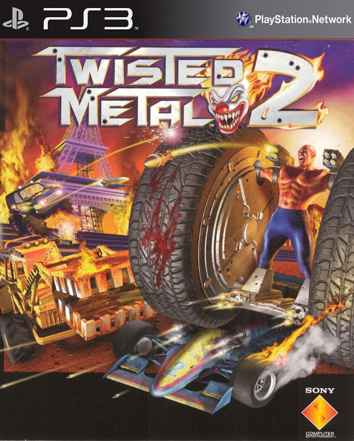 Jogo Twisted Metal Playstation 3 Ps3 Game Sony Corrida Luta