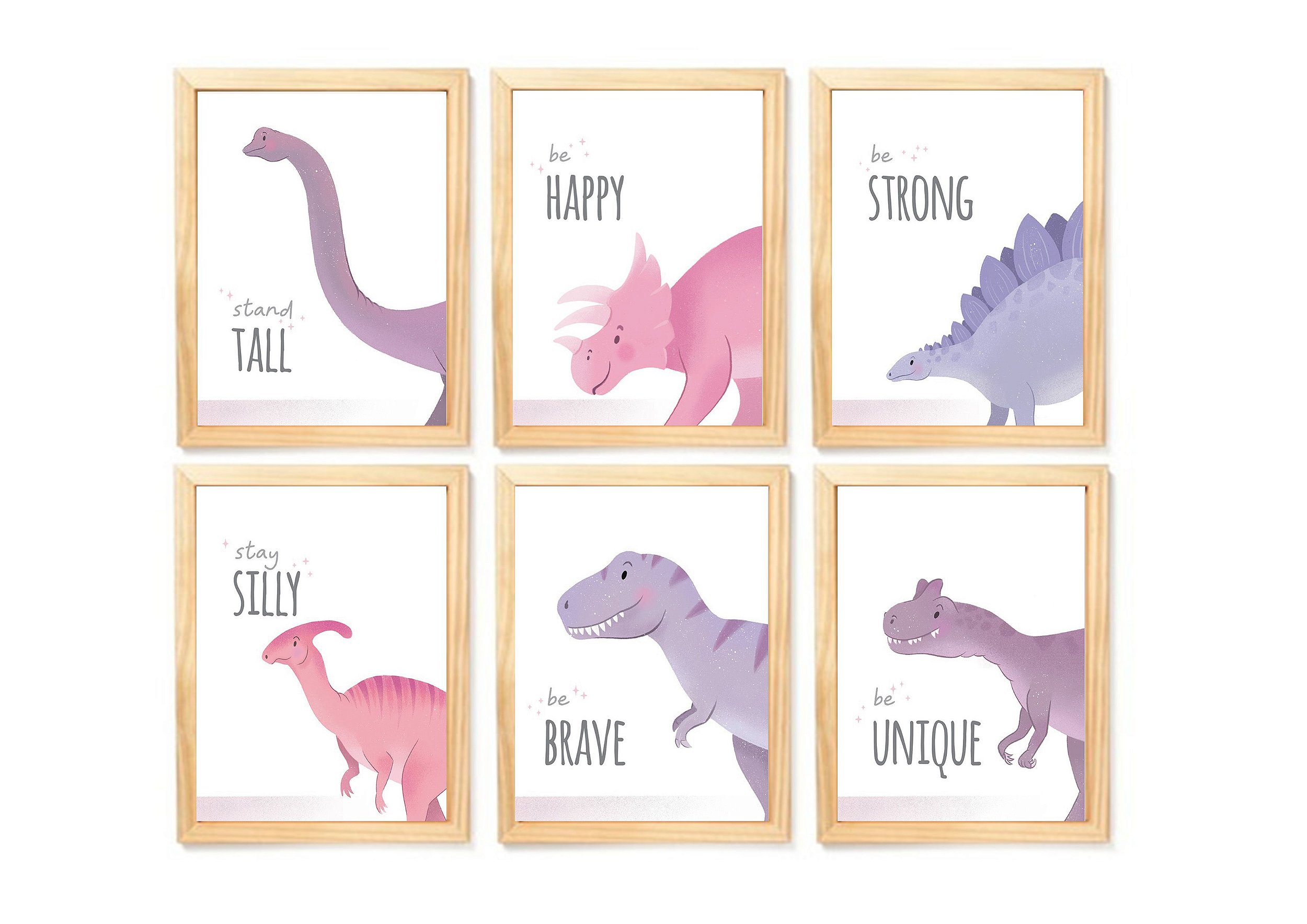 Quadros Decorativos Quarto Infantil Dinossauro Baby