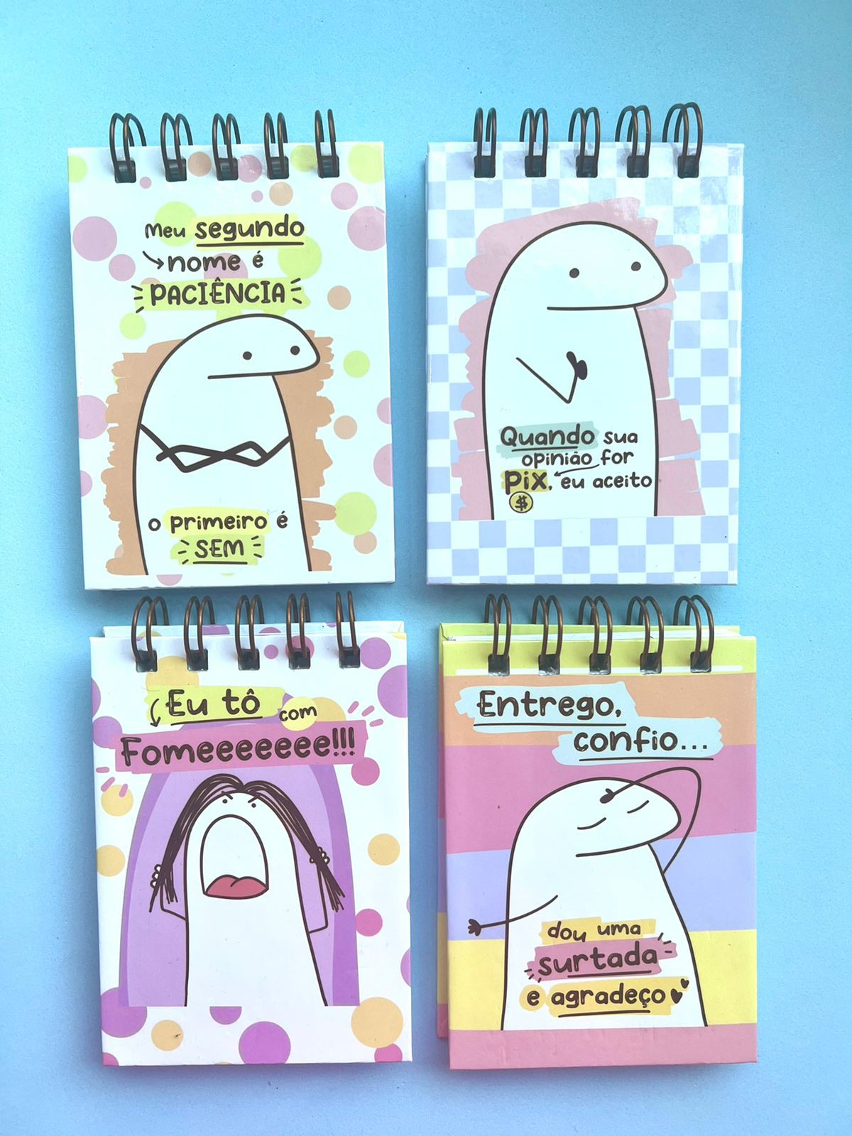 BLOCO FLORK DIVERSOS 10x15 Capa Dura