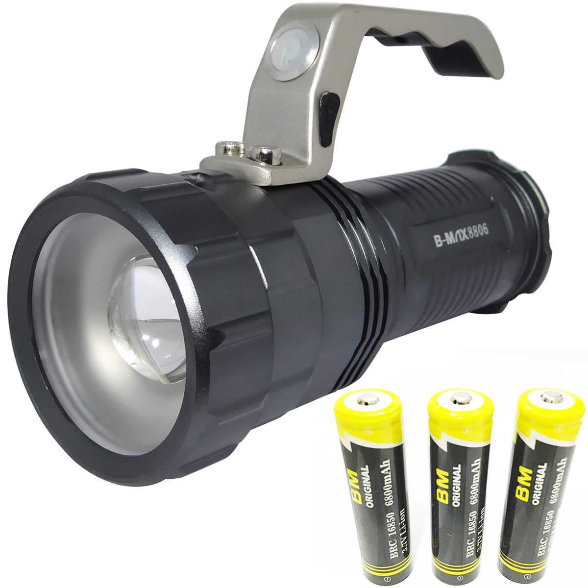 Lanterna Tática de Cabeça 1200 Lumens