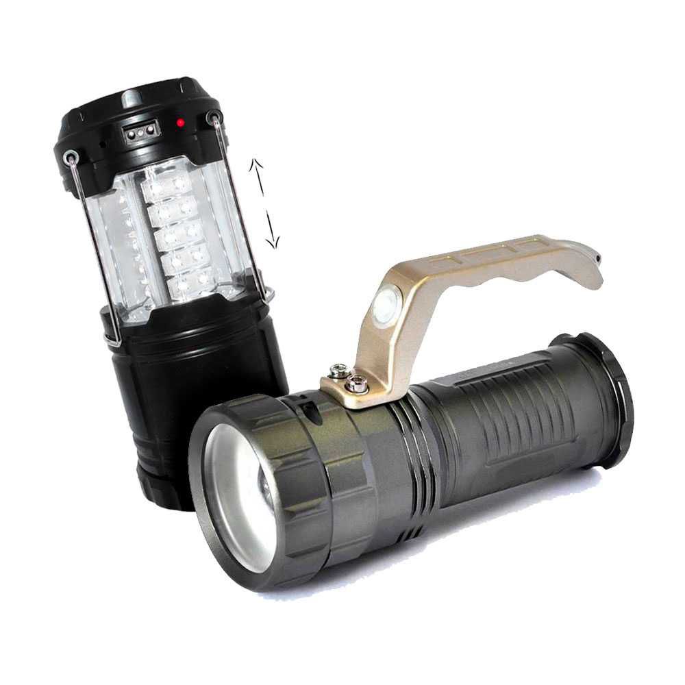 Lampião Recarregável J.W.S WS-85B Sola+ Lanterna Holofote 8806 Recarregável  Led CREE B-MAX C/ Zoom - Martinelli Pesca e Náutica - As melhores Ofertas  do Ano em Pesca