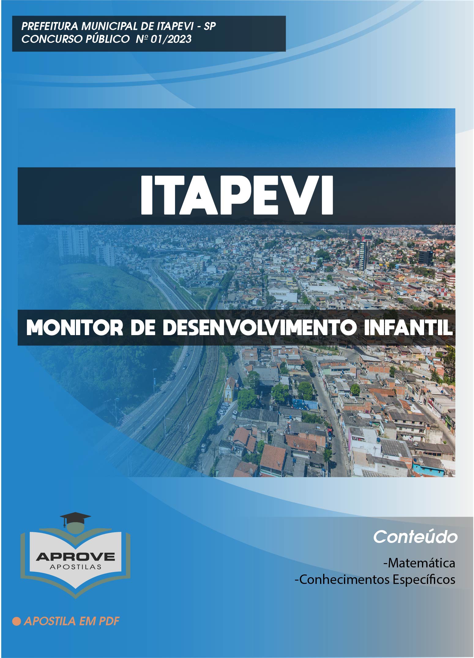 Apostila Prefeitura de Itapevi - SP 2023 - Monitor de