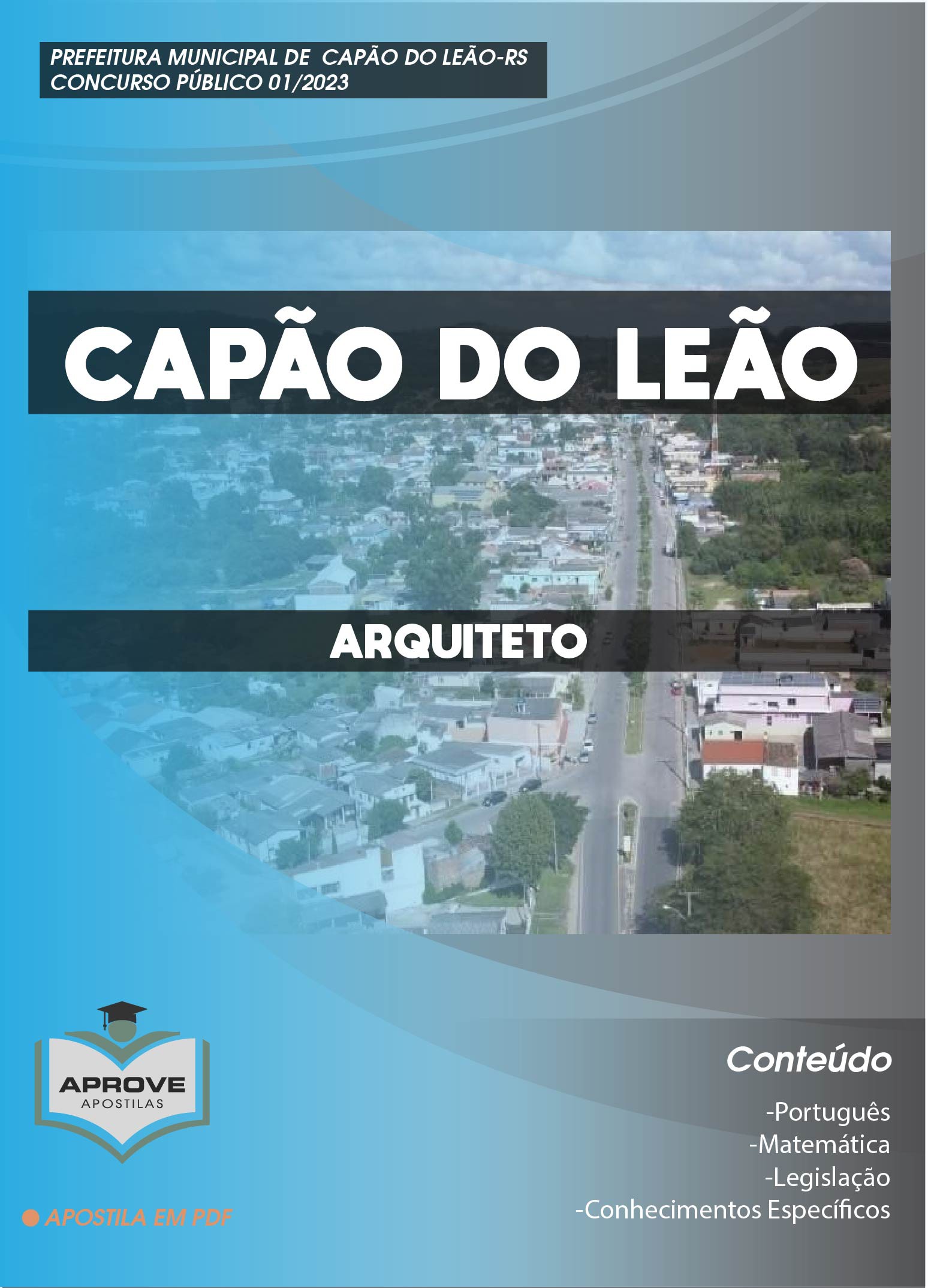 Apostila CapÃo Do LeÃo Arquiteto Aprove Apostilas 2678